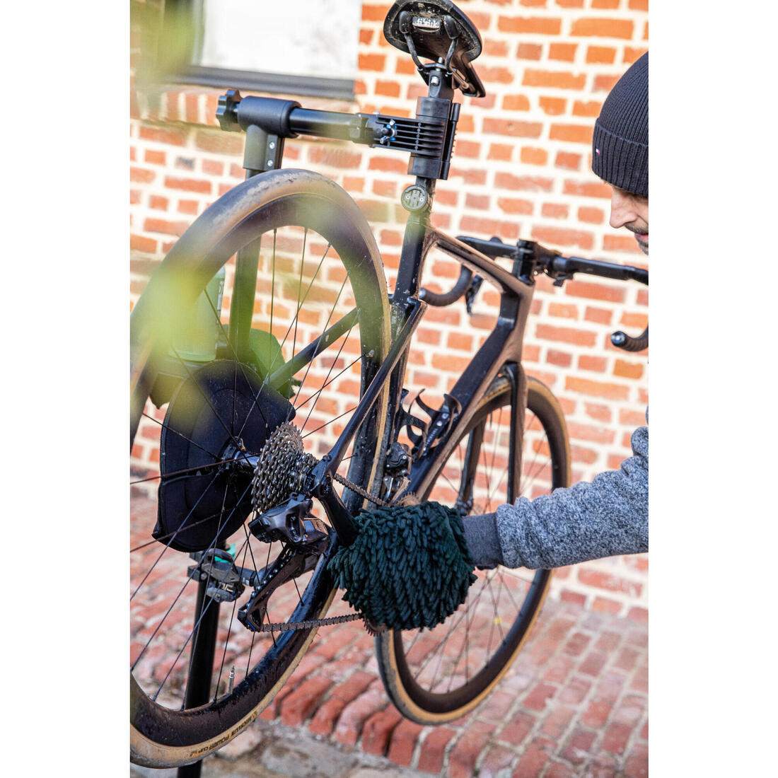 Gant de lavage vélo