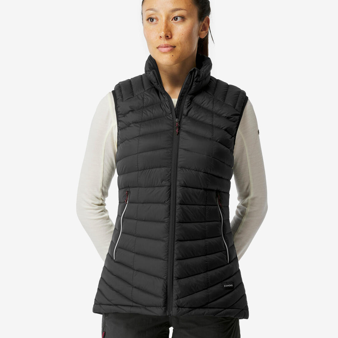 Doudoune sans manche en duvet de trek montagne - MT100 - femme – 8397279