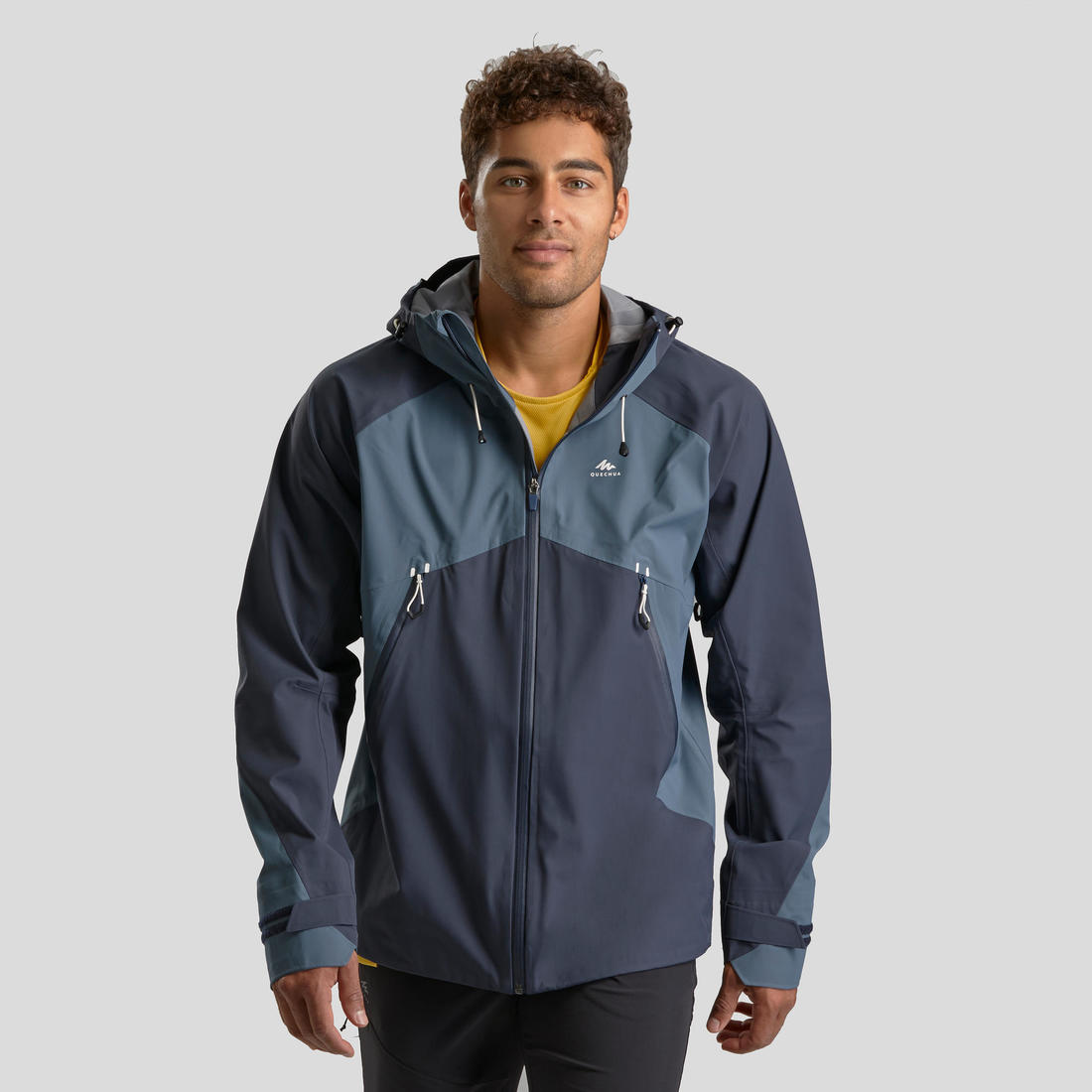 Veste légère imperméable de randonnée - mh500 - homme