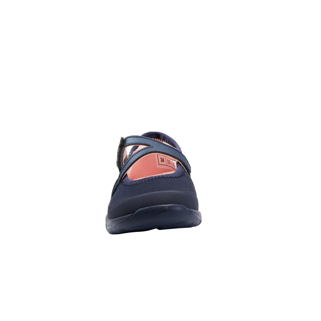 Ballerines à scratch enfant - PW 160 BR'EASY JR corail du 28 au 39