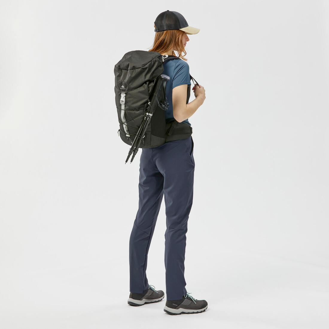 Pantalon de randonnée montagne - mh100 - femme