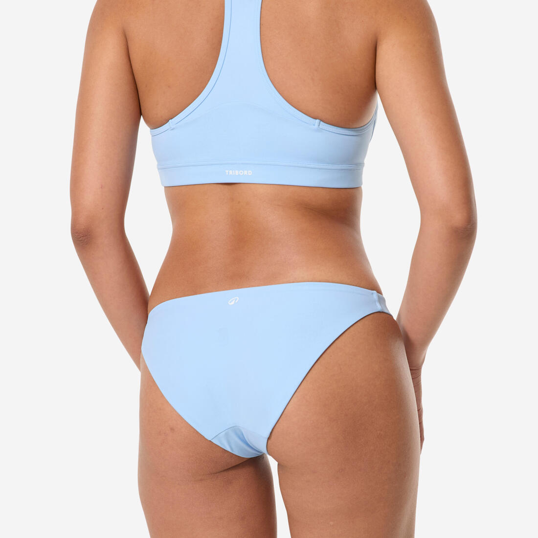 Bas de maillot de bain bords fins surf femme, Aly