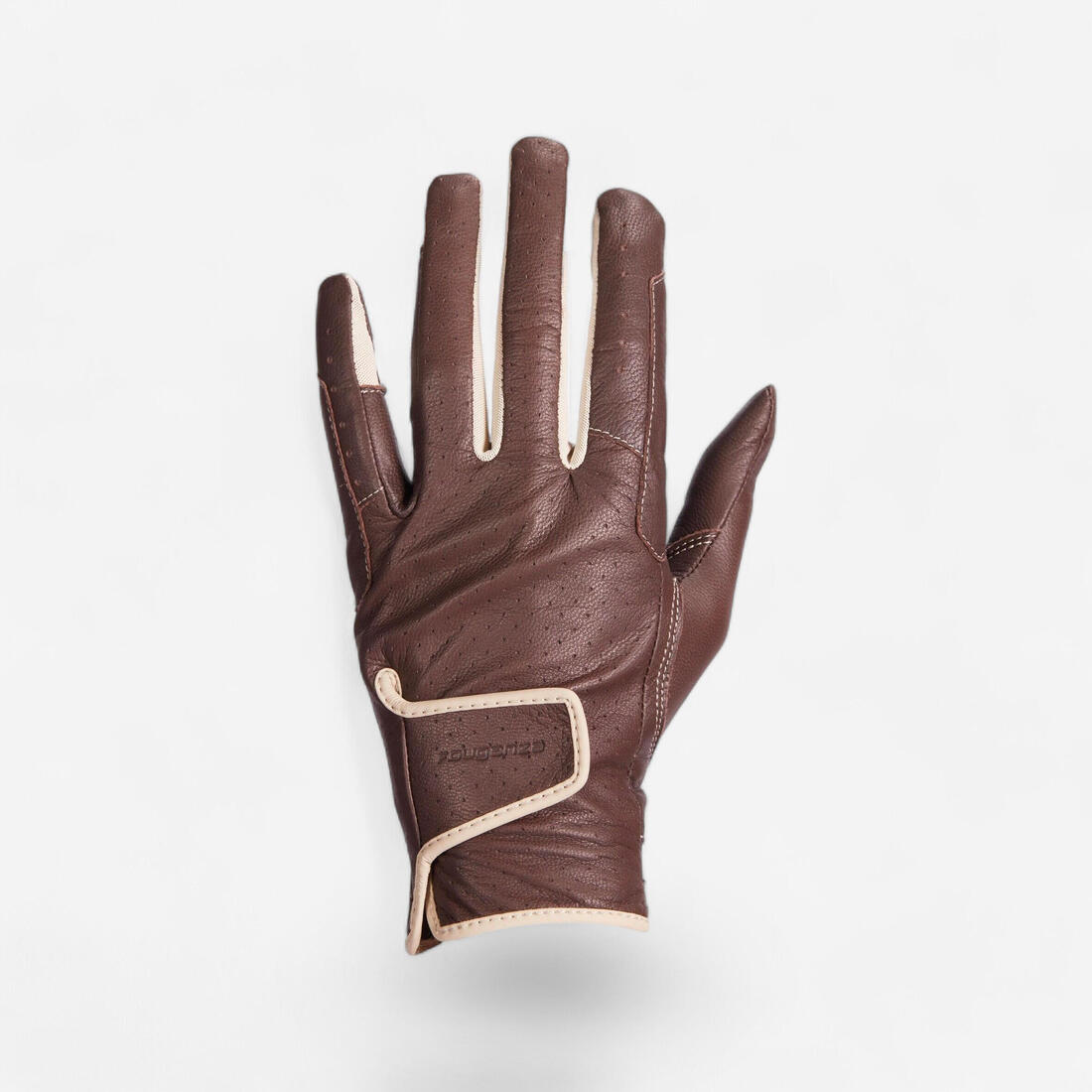 Gants cuir équitation femme 900