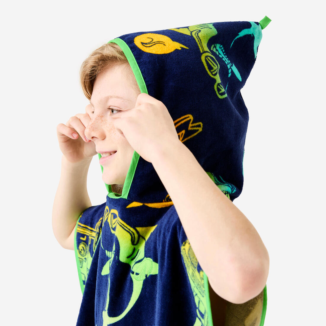 Poncho surf 500 junior (110 à 135 cm) surfy