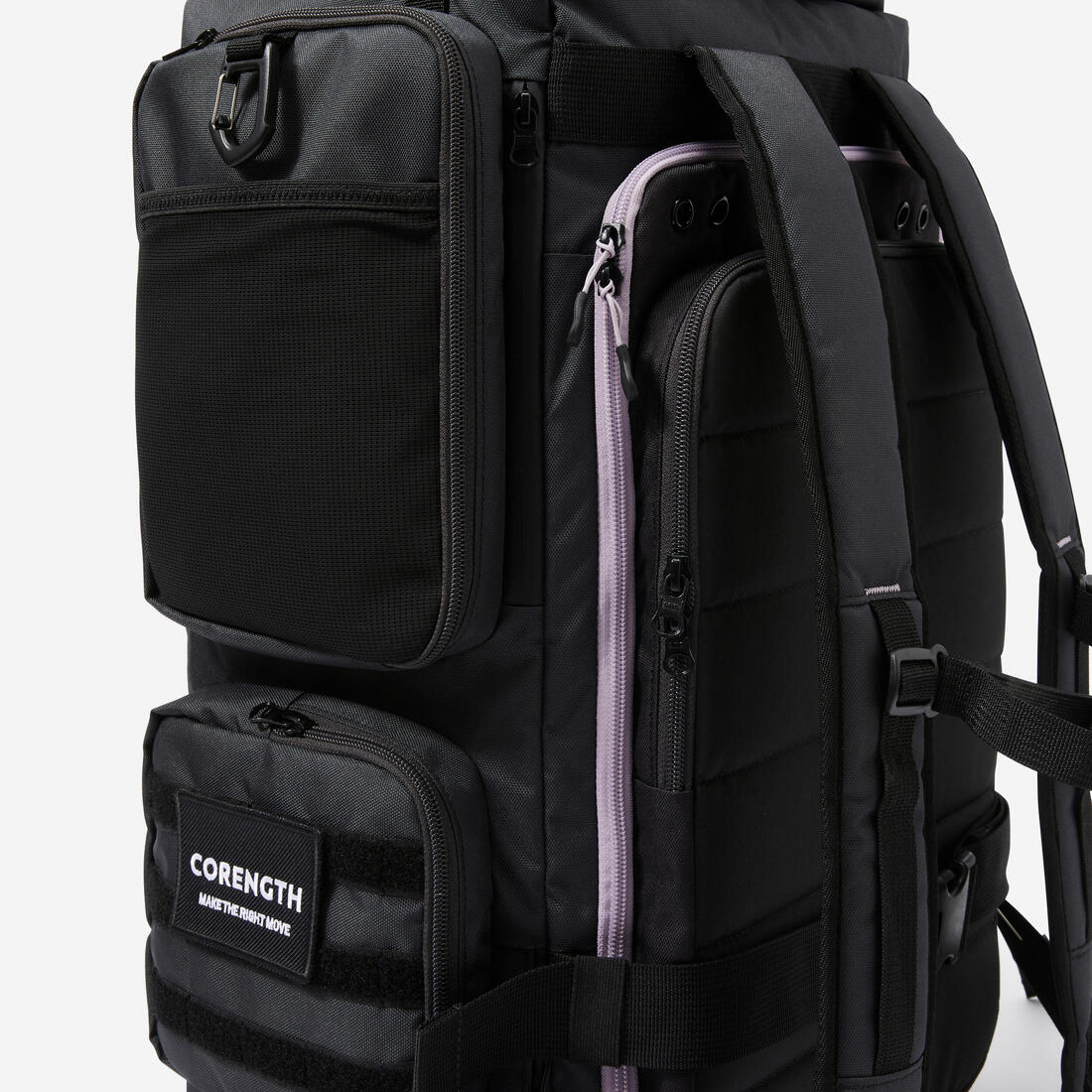 Sac à dos de sport 50L avec lunch box et poche pour ordinateur