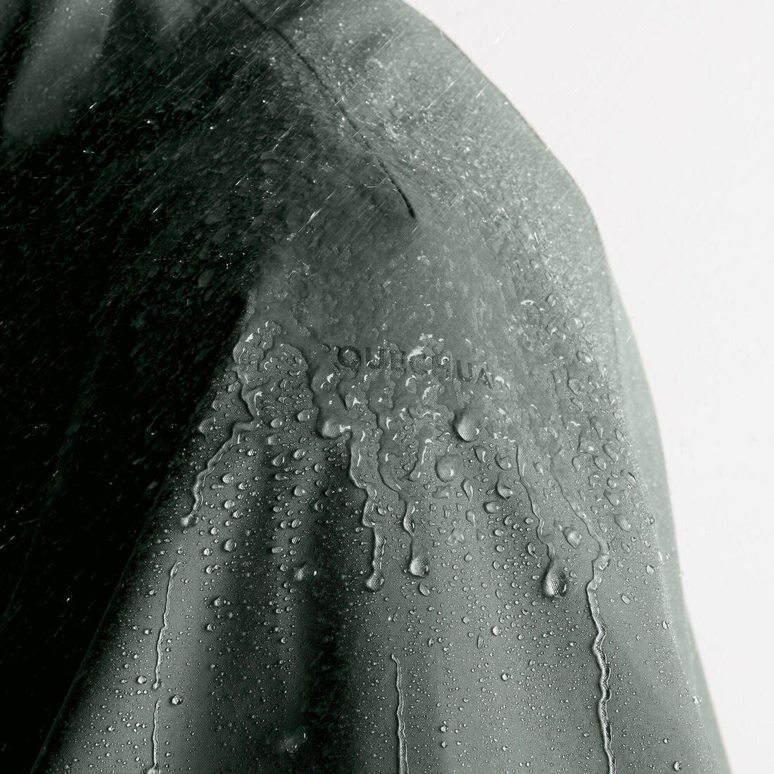 Veste de randonnée imperméable femme, Raincut Longue