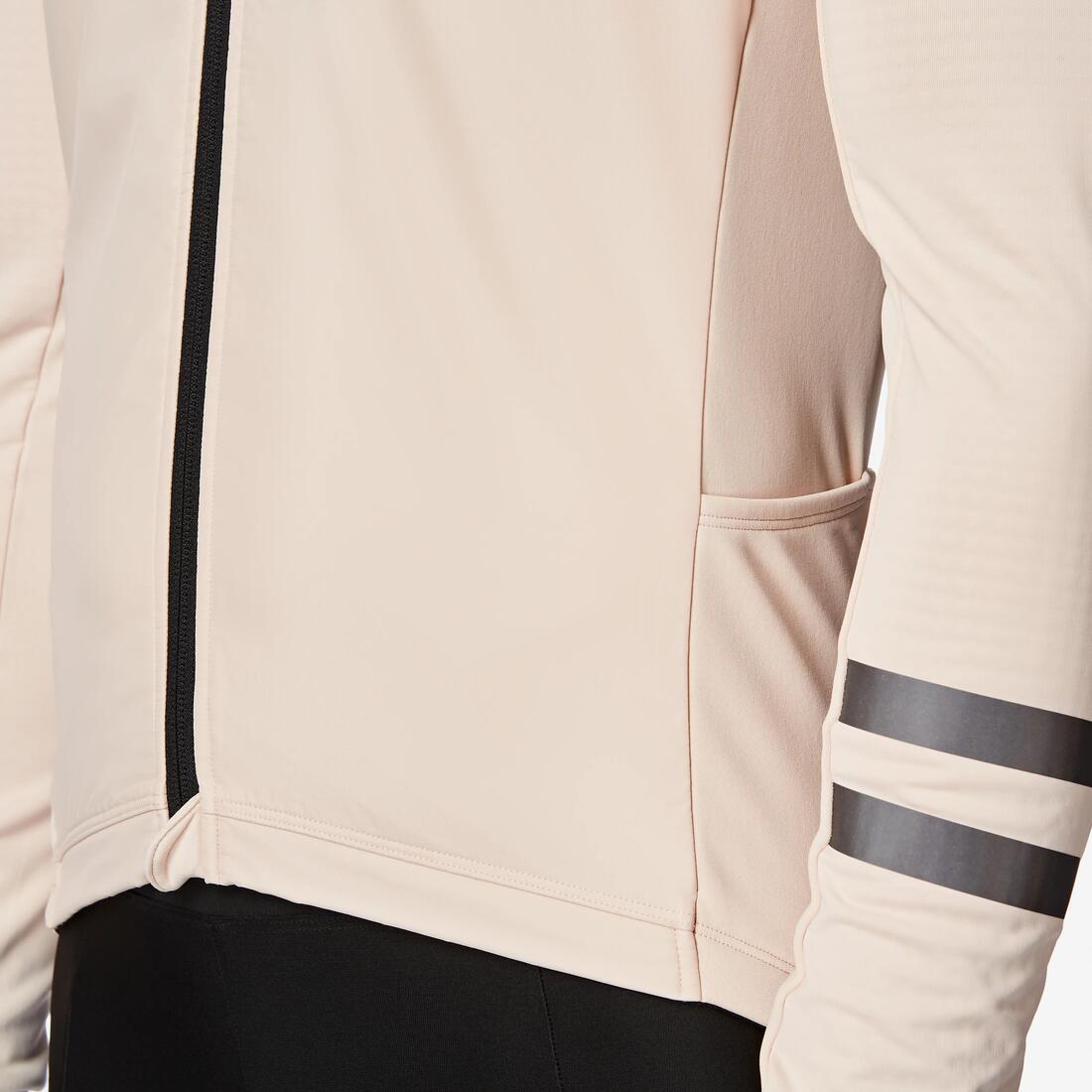 Maillot de vélo de route manches longues mi-saison homme, noir EDR