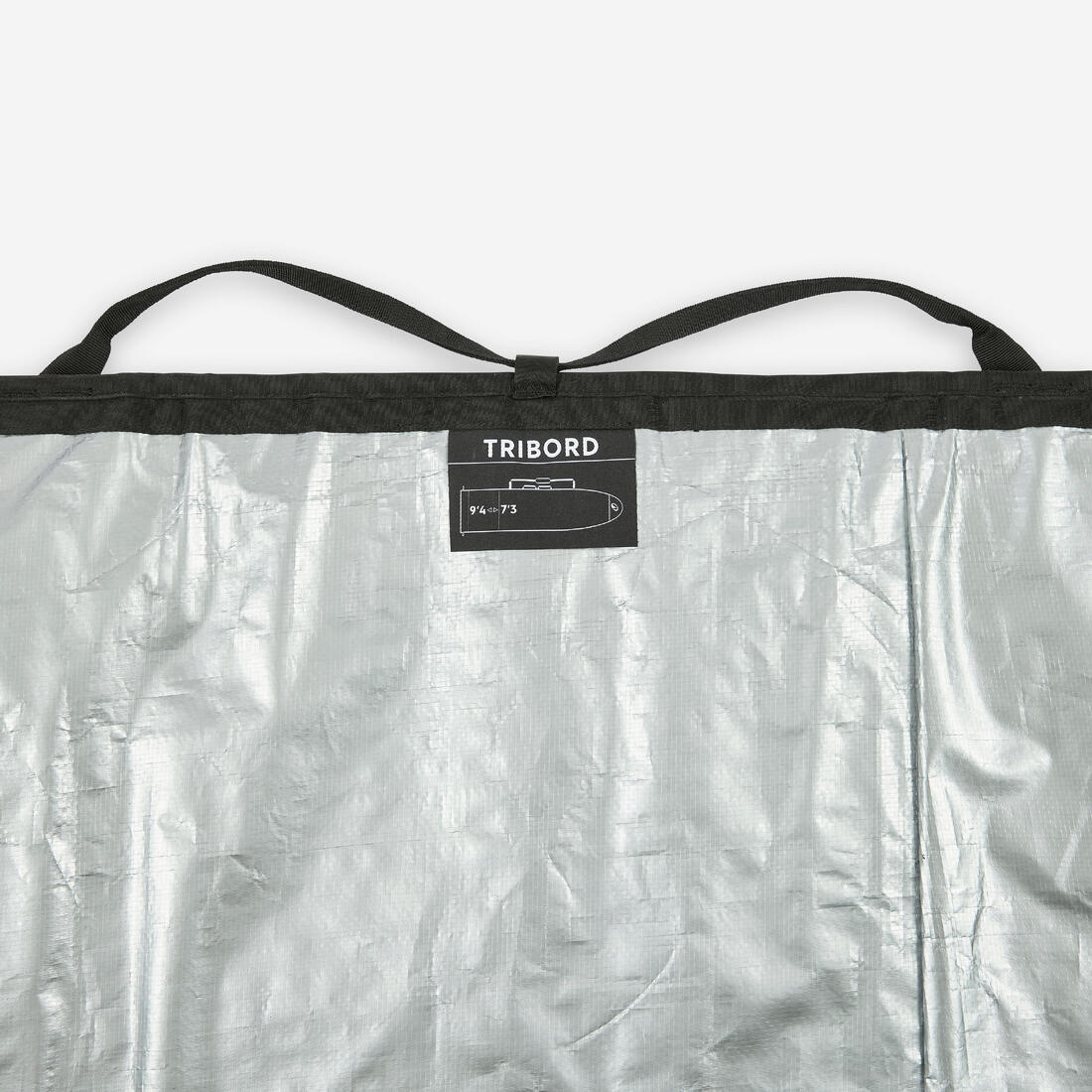 Housse surf 500 ajustable - Boardbag 1 planche 7'3 à 9'4