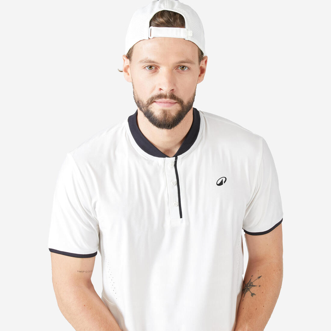 T-shirt tennis manches courtes Homme - ARTENGO DRY+