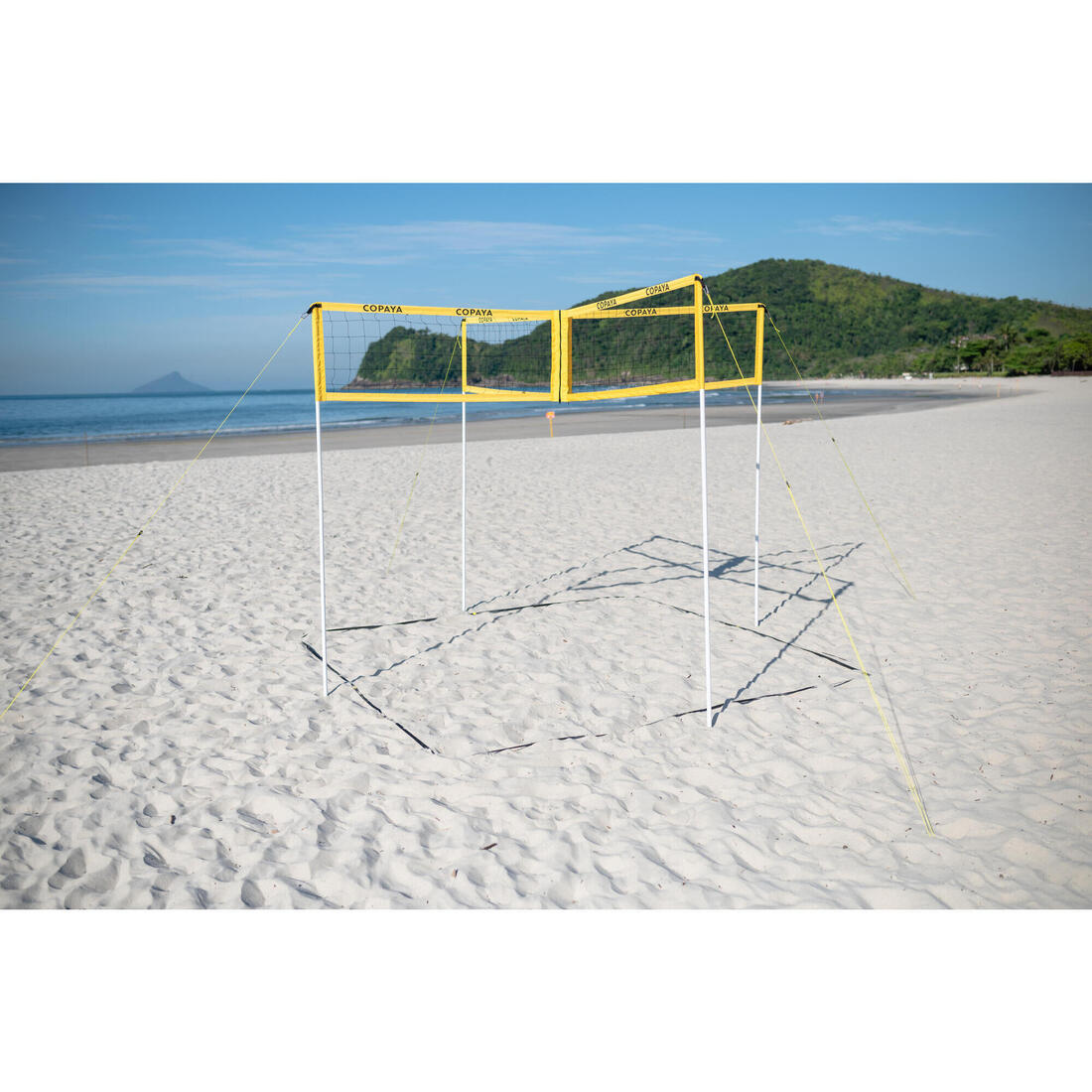 Set (Filet et poteaux) de Beach Volley MULTINET