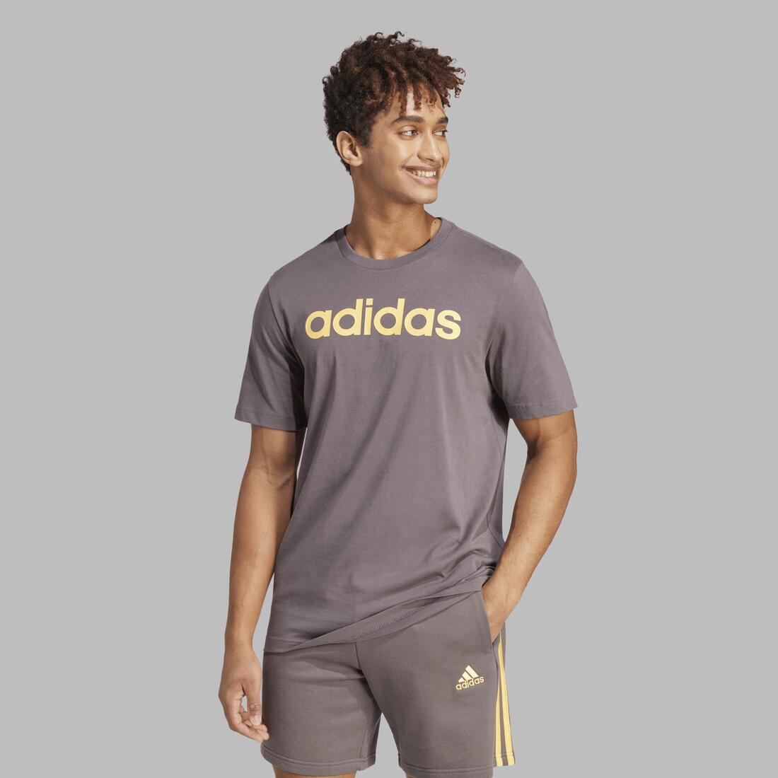 T-SHIRT DE FITNESS SOFT TRAINING ADIDAS HOMME GRIS – Default