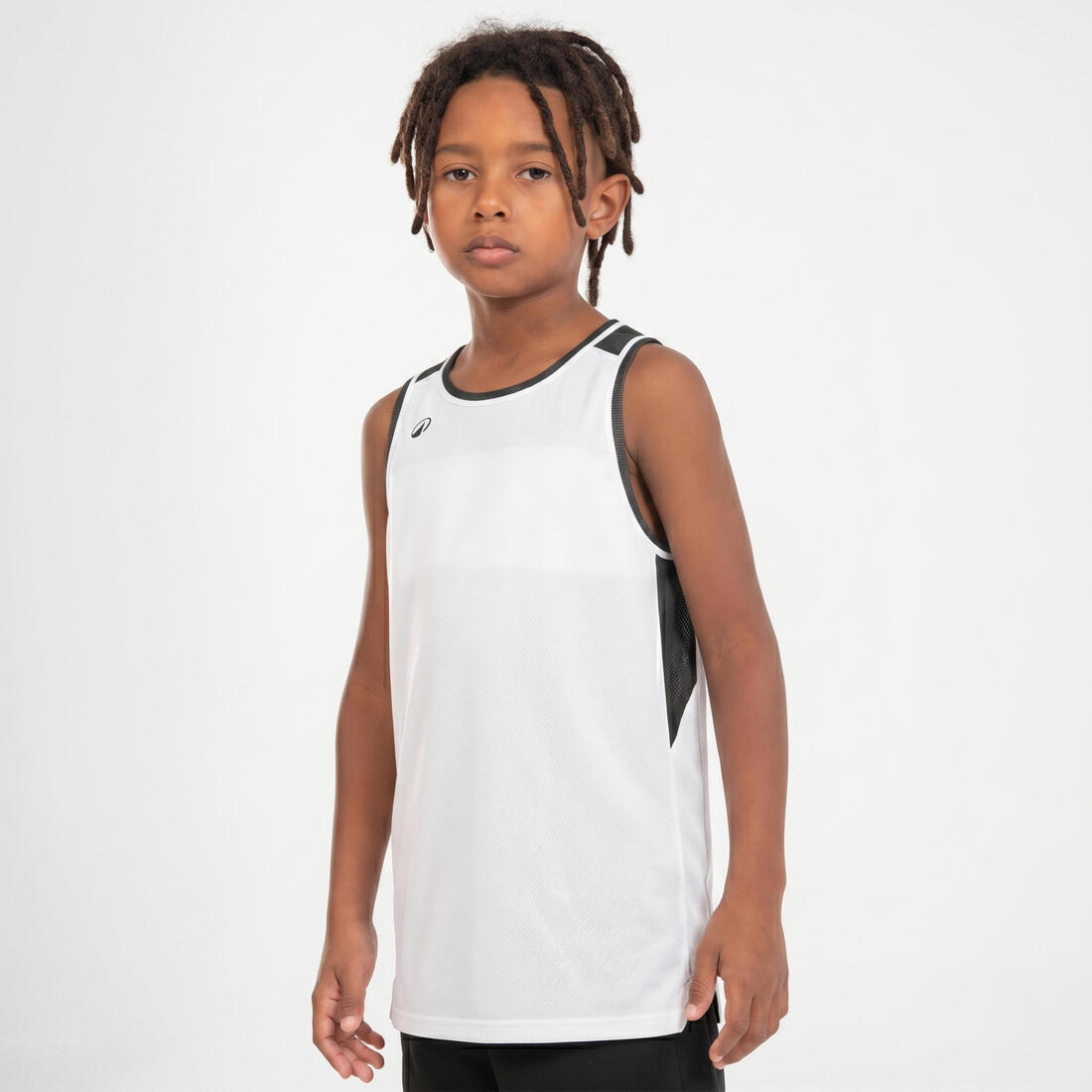 Maillot de Basketball sans manche reversible enfant - T500R JR