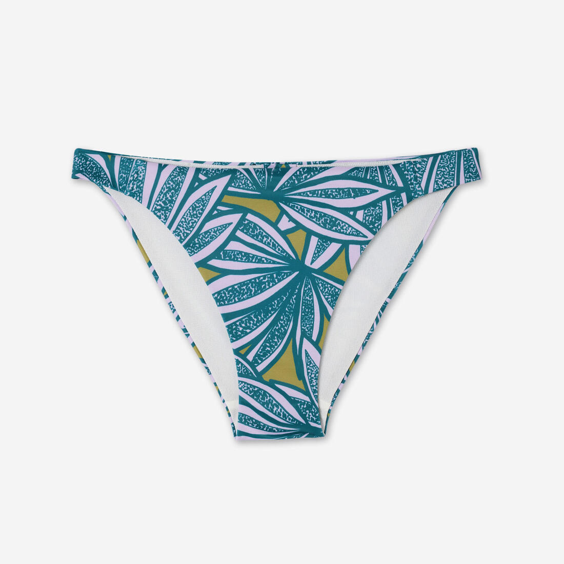 Bas de maillot de bain femme aly bordeaux  forme classique aux bords fins