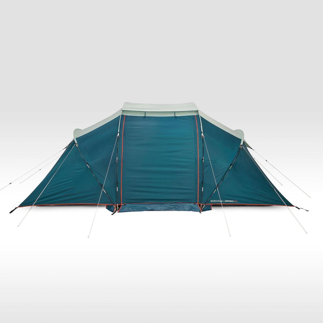 Tente de camping 4 places 2 chambres, Arpenaz 4.2