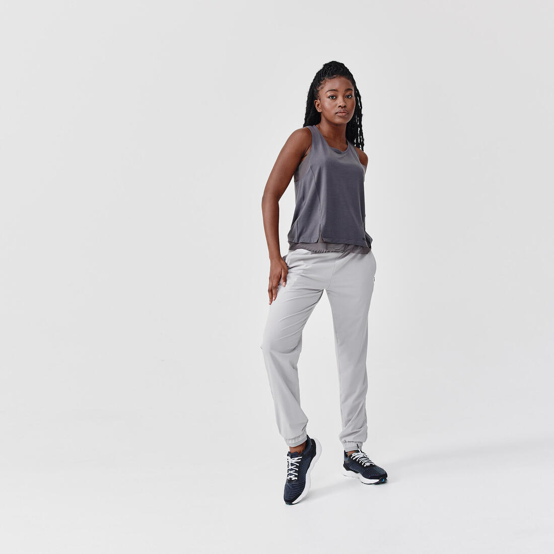 Pantalon de jogging running respirant femme - kiprun run 500 dry