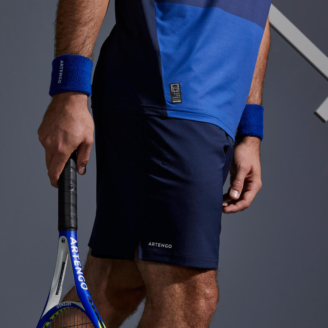 Short de tennis homme - artengo essential+