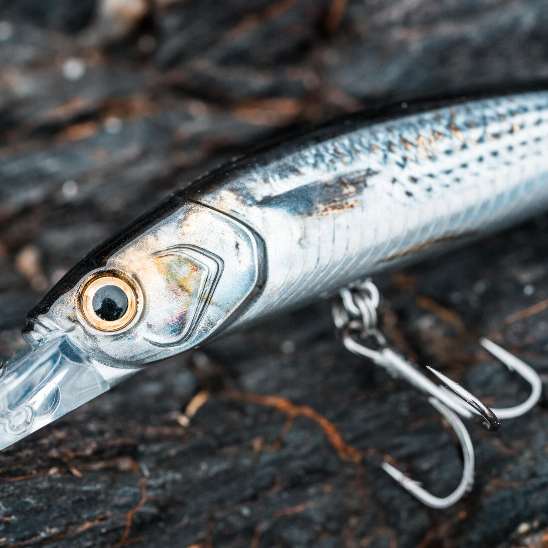 Poisson nageur TOWY 100F mullet au leurre en mer