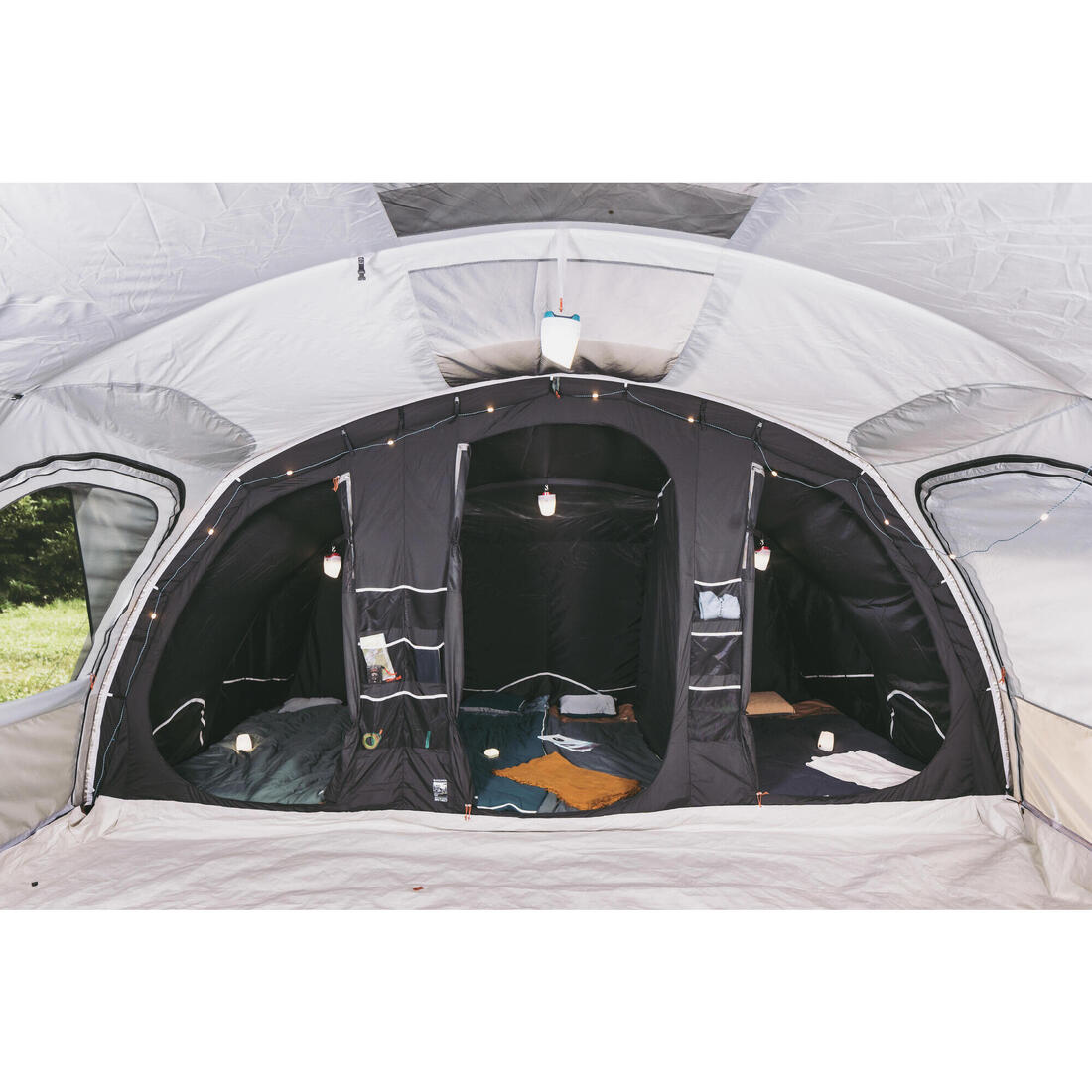 SAC DE COUCHAGE EN COTON POUR LE CAMPING - ULTIMCOMFORT 20° COTON KAKI