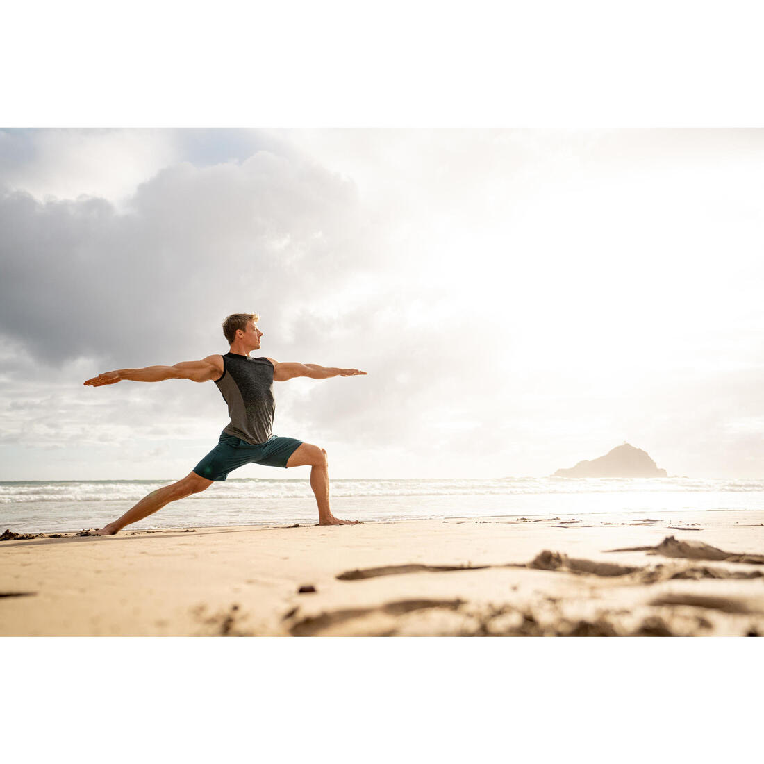 DEBARDEUR SEAMLESS-SANS COUTURES YOGA DYNAMIQUES HOMME