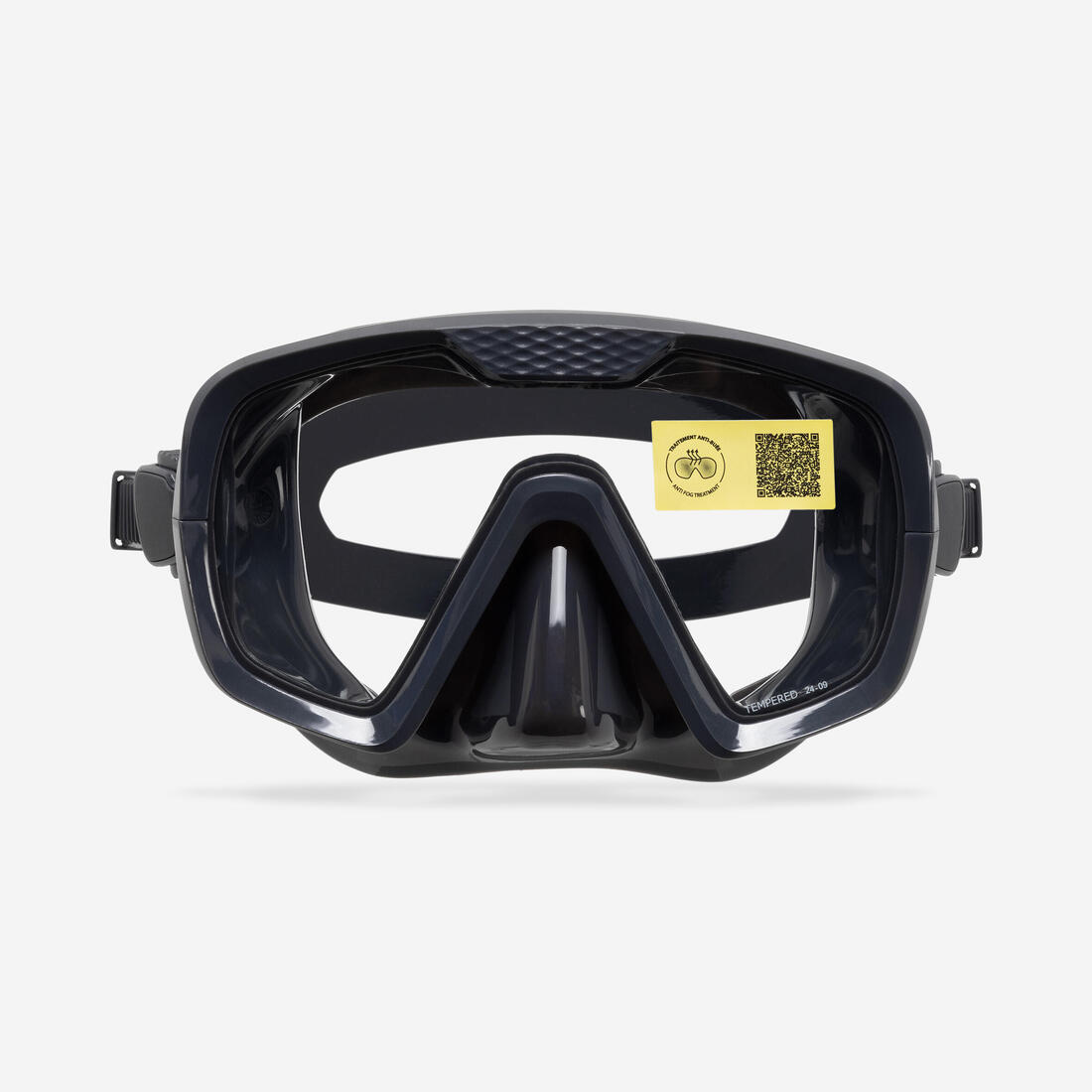 Masque de plongée anti buée, 100 Mono sangle silicone