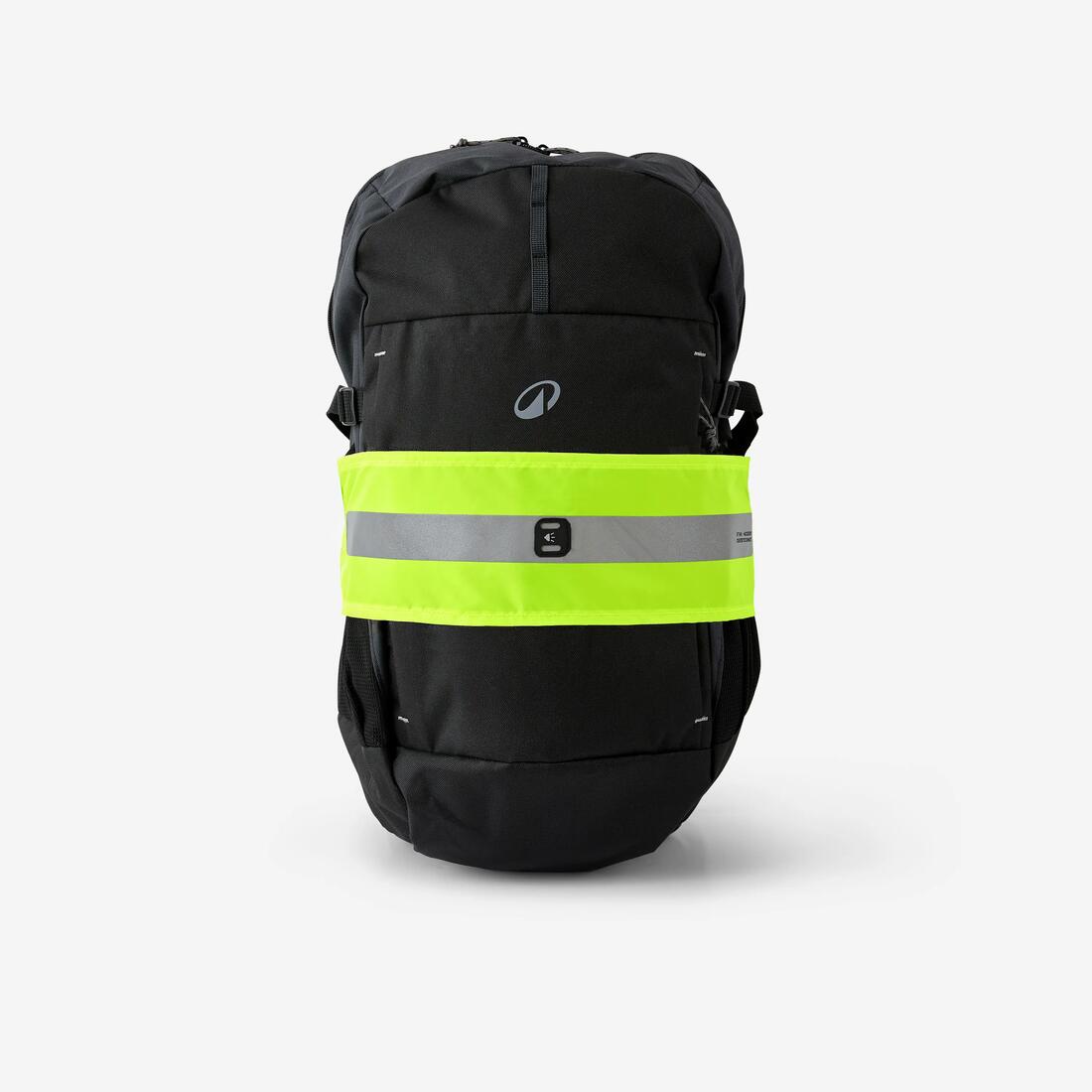BANDEAU DE VISIBILITE DE SAC JOUR NUIT JAUNE FLUO