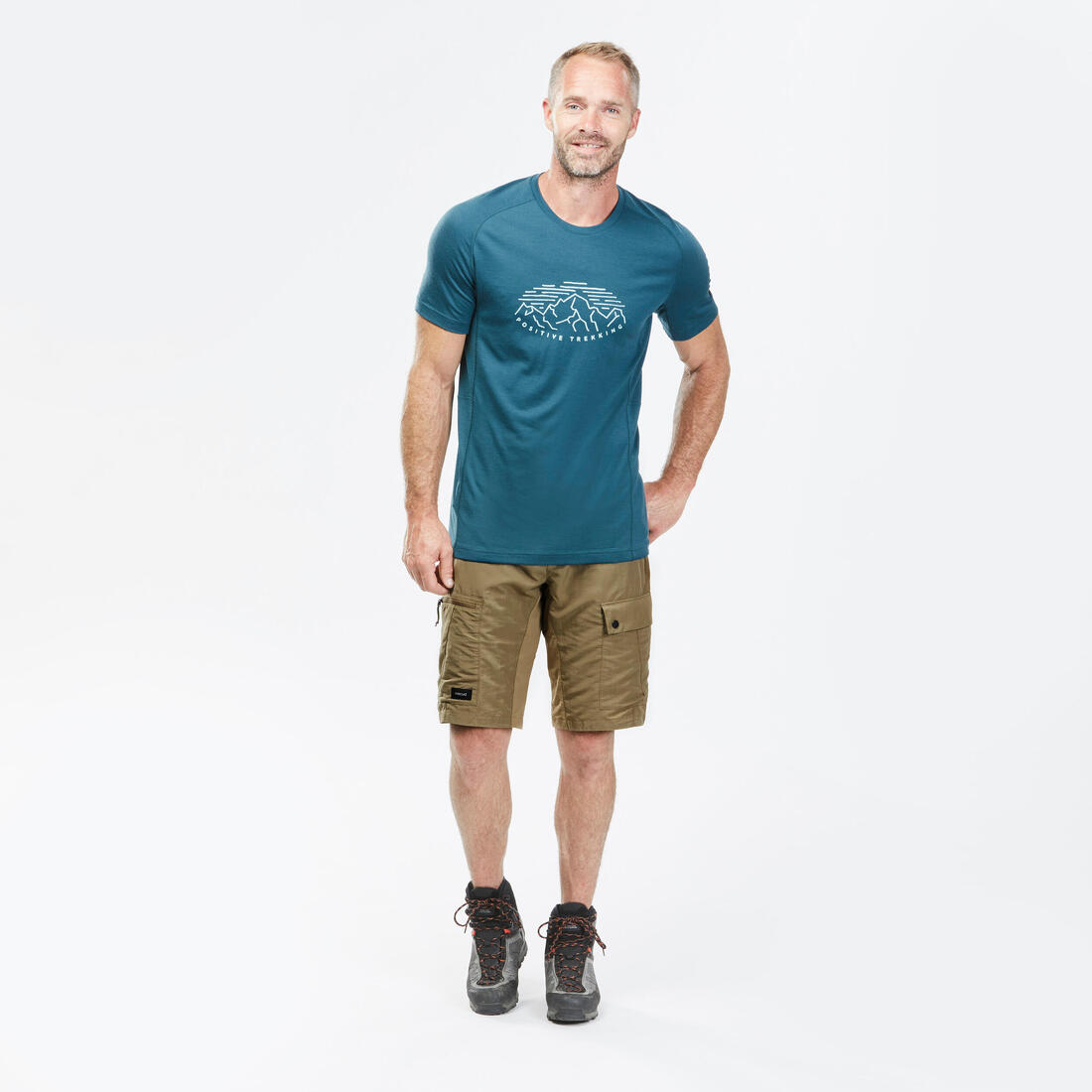Short résistant de trek - MT500 - Homme