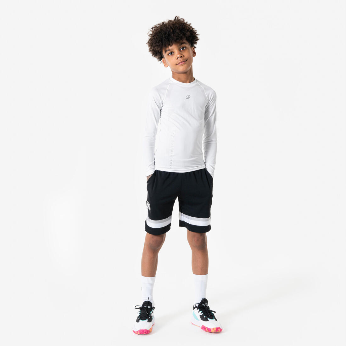 Sous-maillot basketball NBA manche longue enfant