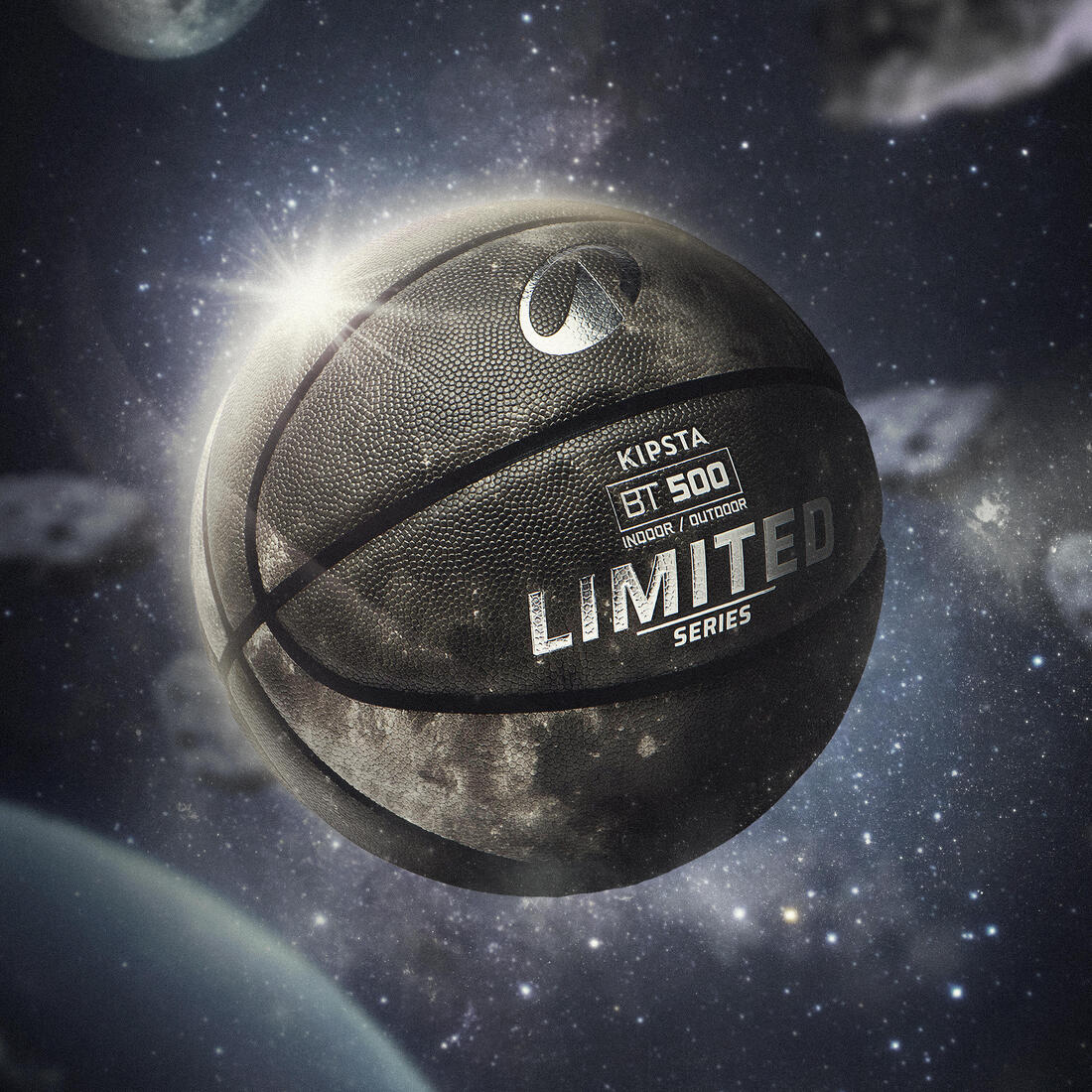 Ballon de basketball taille 7 - bt500 fiba