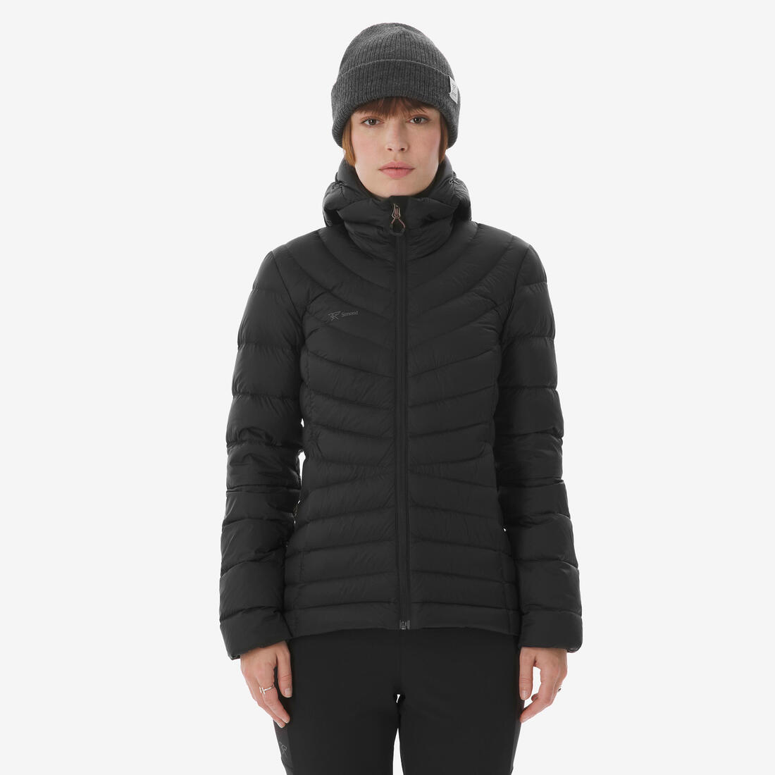 Doudoune à capuche en duvet de trek montagne - MT500 -10 °C - Femme