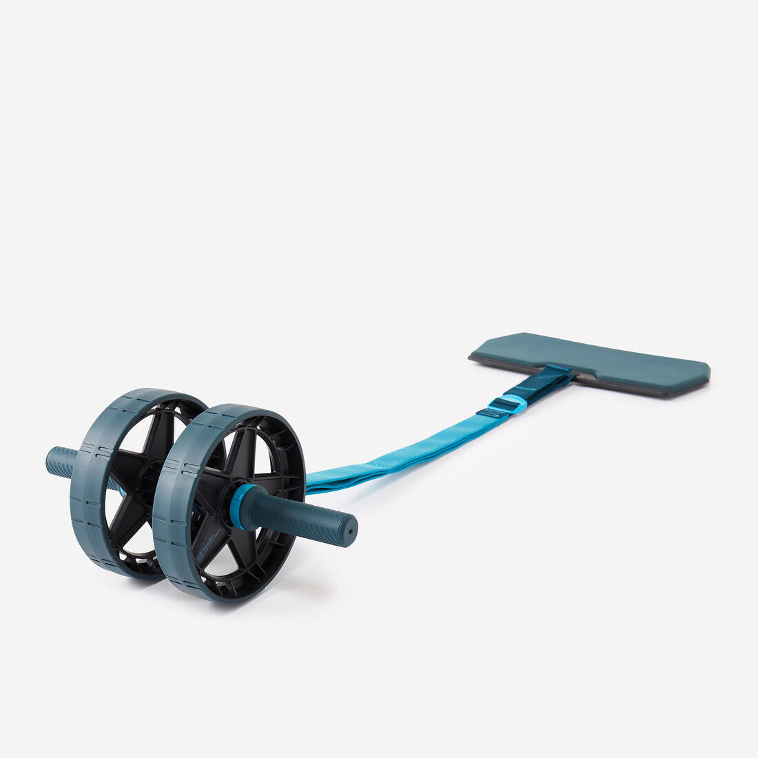 Roulette abdominale musculation avec ou sans élastique de guidage - ab wheel evo
