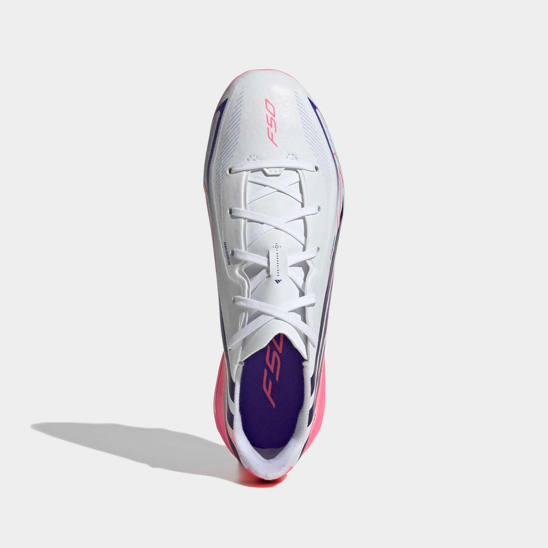 adidas F50 Hyperfast League FG/MG chaussure Enfant Blanc/Violet
