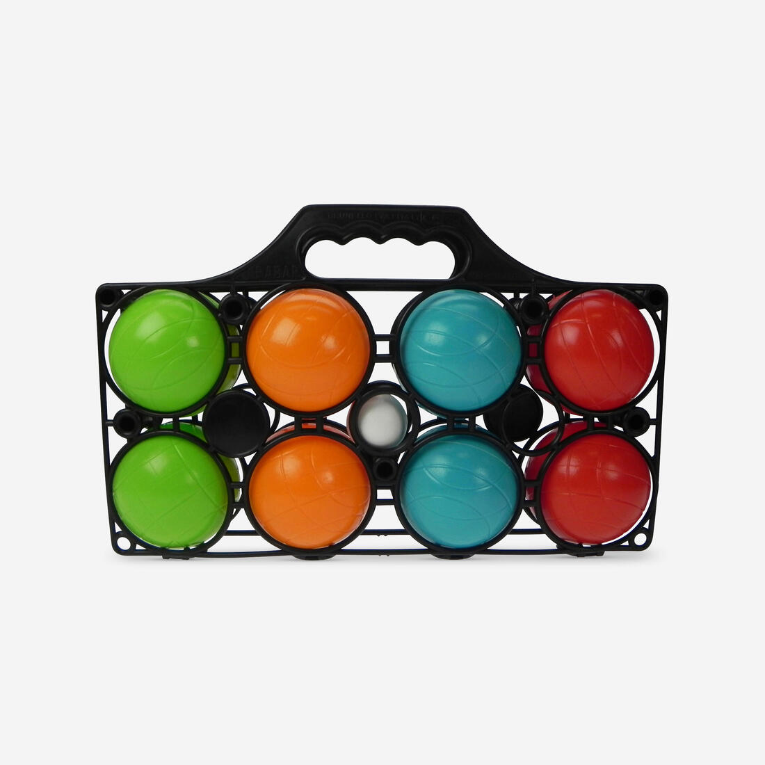 Jeu de 8 boules de pétanque en plastique