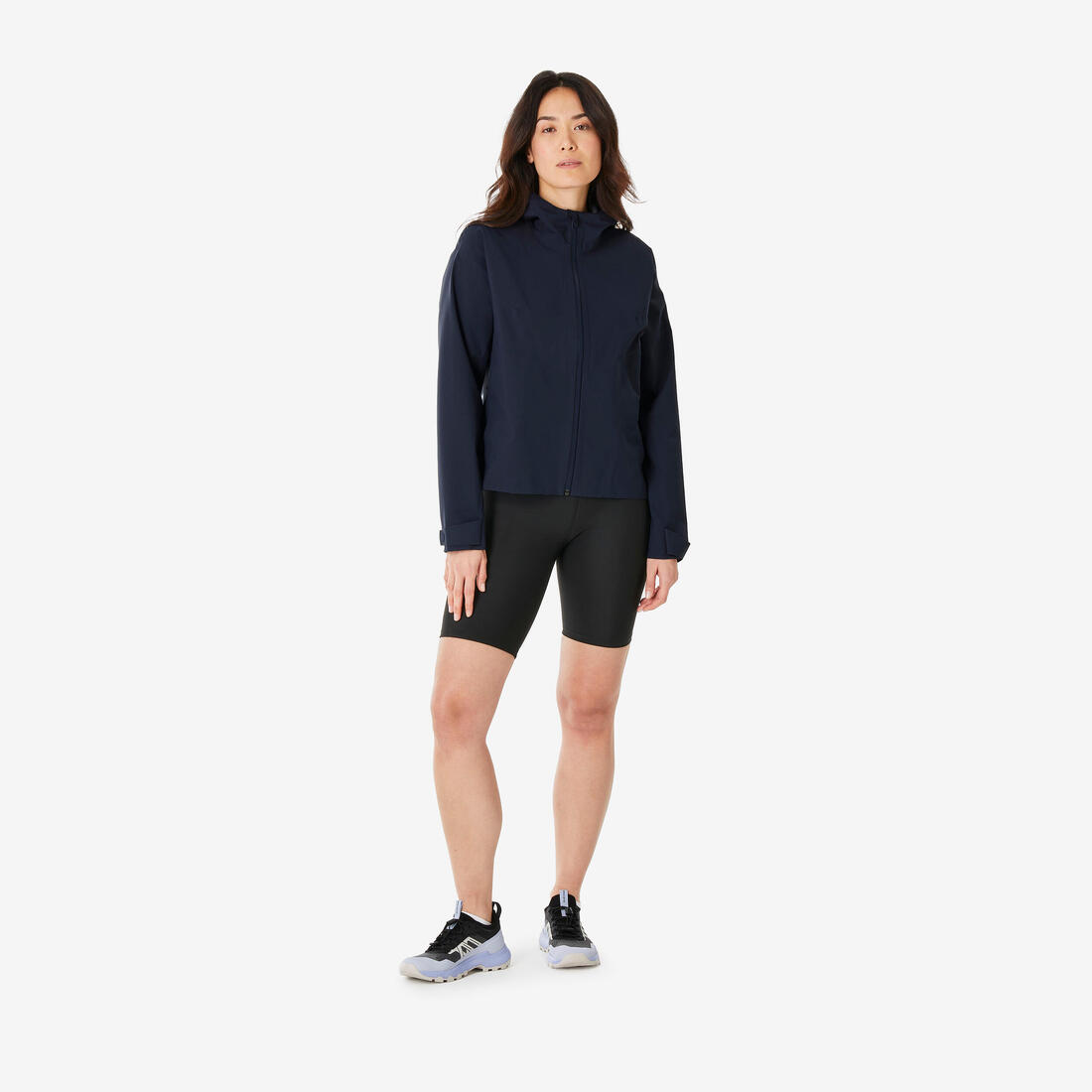 Veste de randonnée imperméable femme, MH100