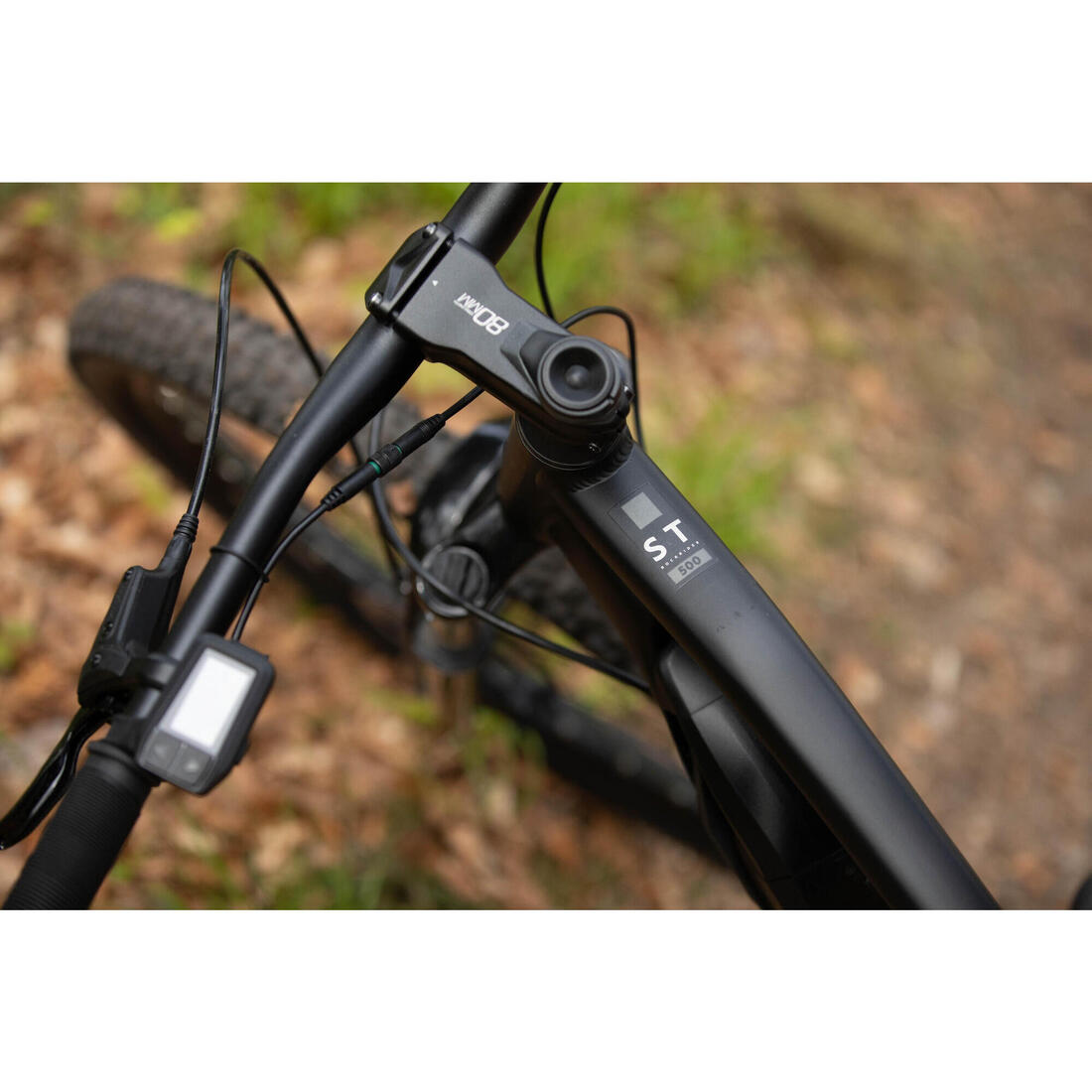 Vélo VTT électrique  semi-rigide 27,5" - E-ST 500 NOIR