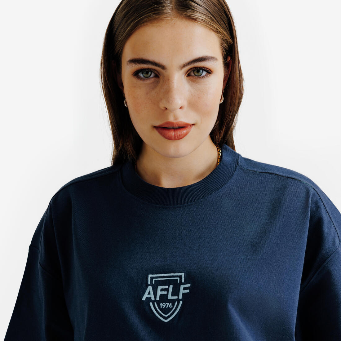 T-shirt crop graphique femme, Heritage