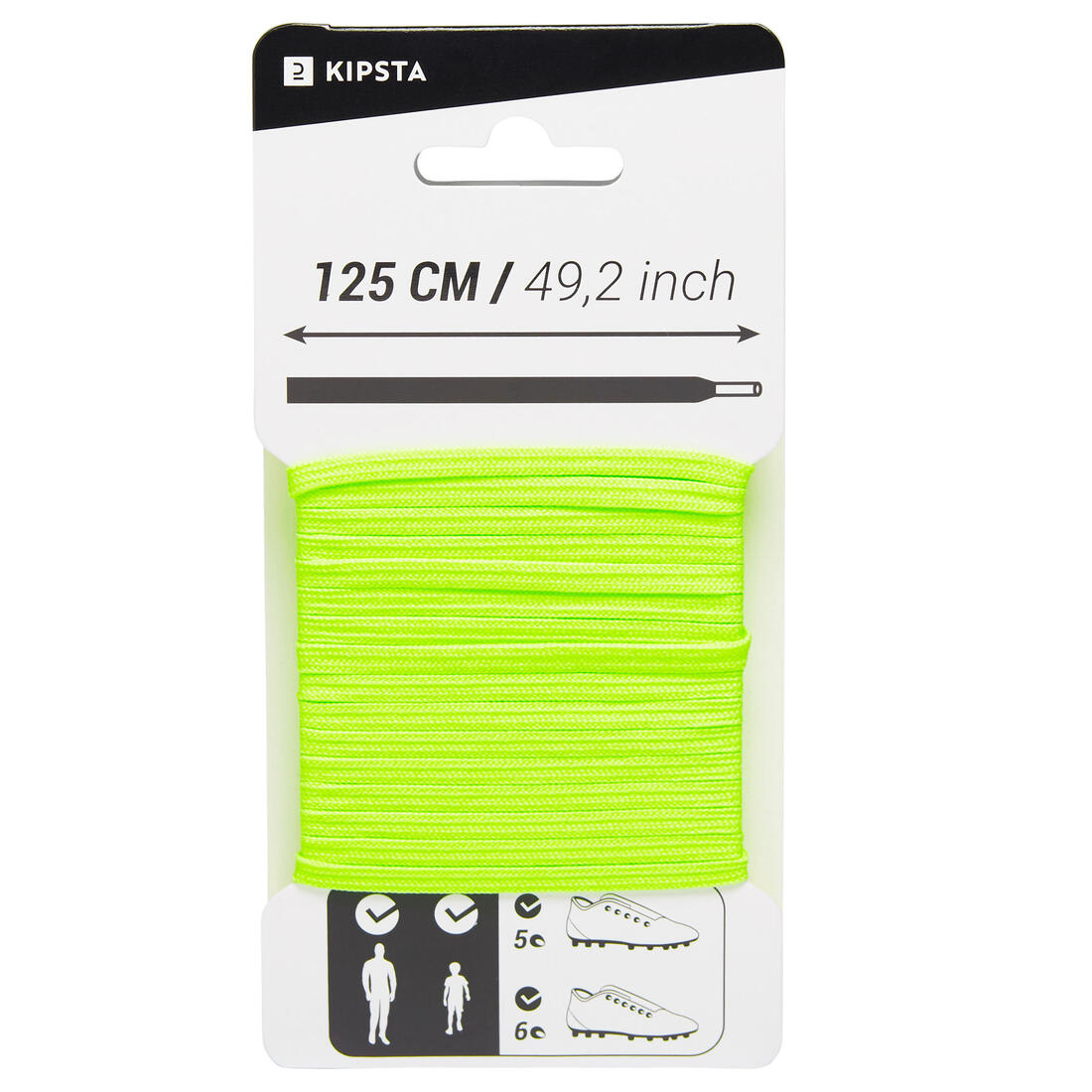 Lacets jaune fluo – jaune acide fluo