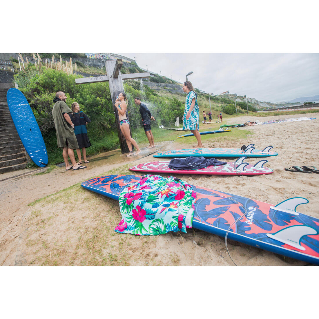 PONCHO SURF 500 ADULTE