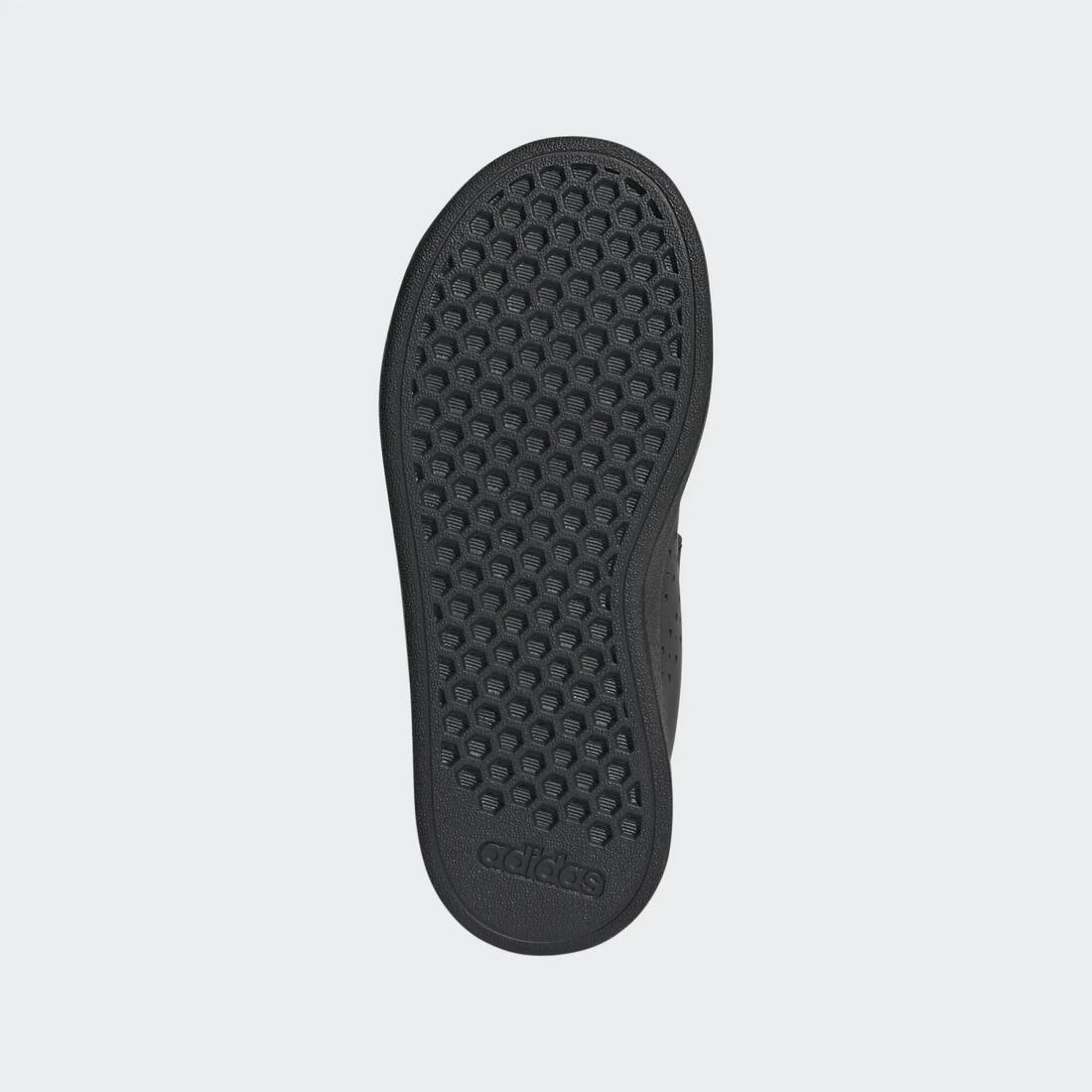 Chaussure adidas ADVANTAGE scratch enfant - noir