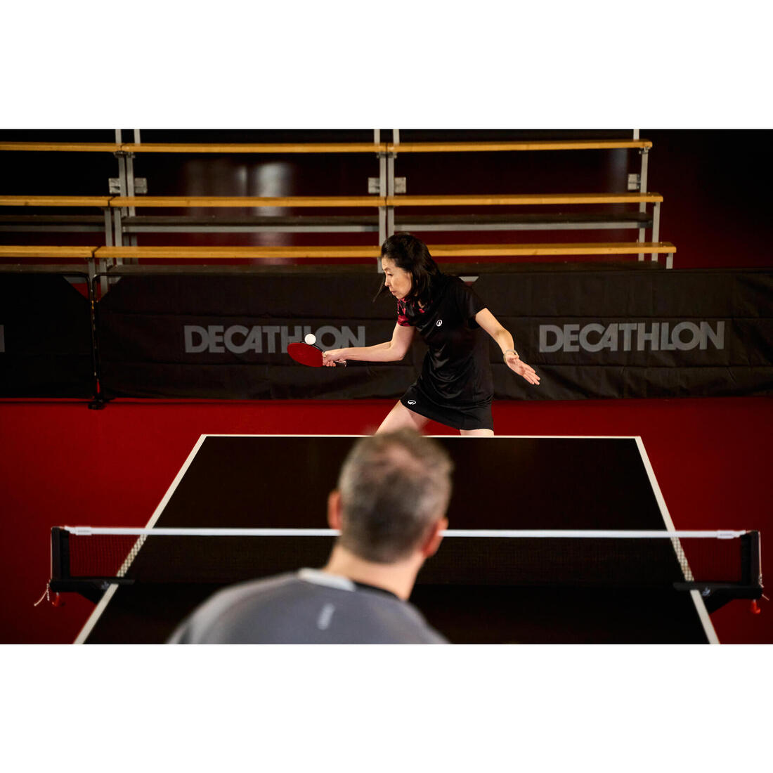 BALLES DE TENNIS DE TABLE TTB 900C 40+ 3* X4 BLANCHES