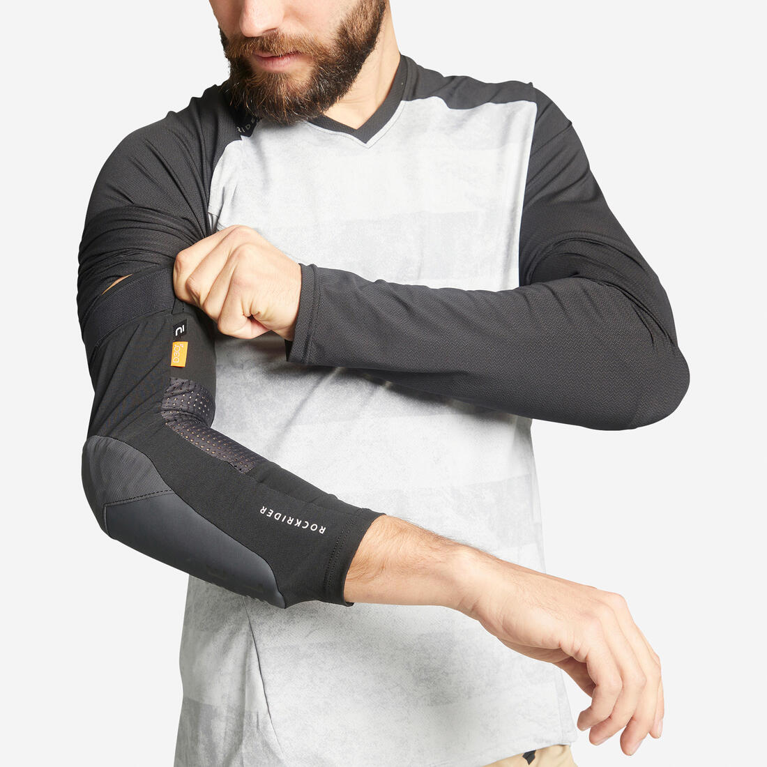 Coudières vélo VTT All-mountain Enduro FEEL D_STRONG  D3O® – noir