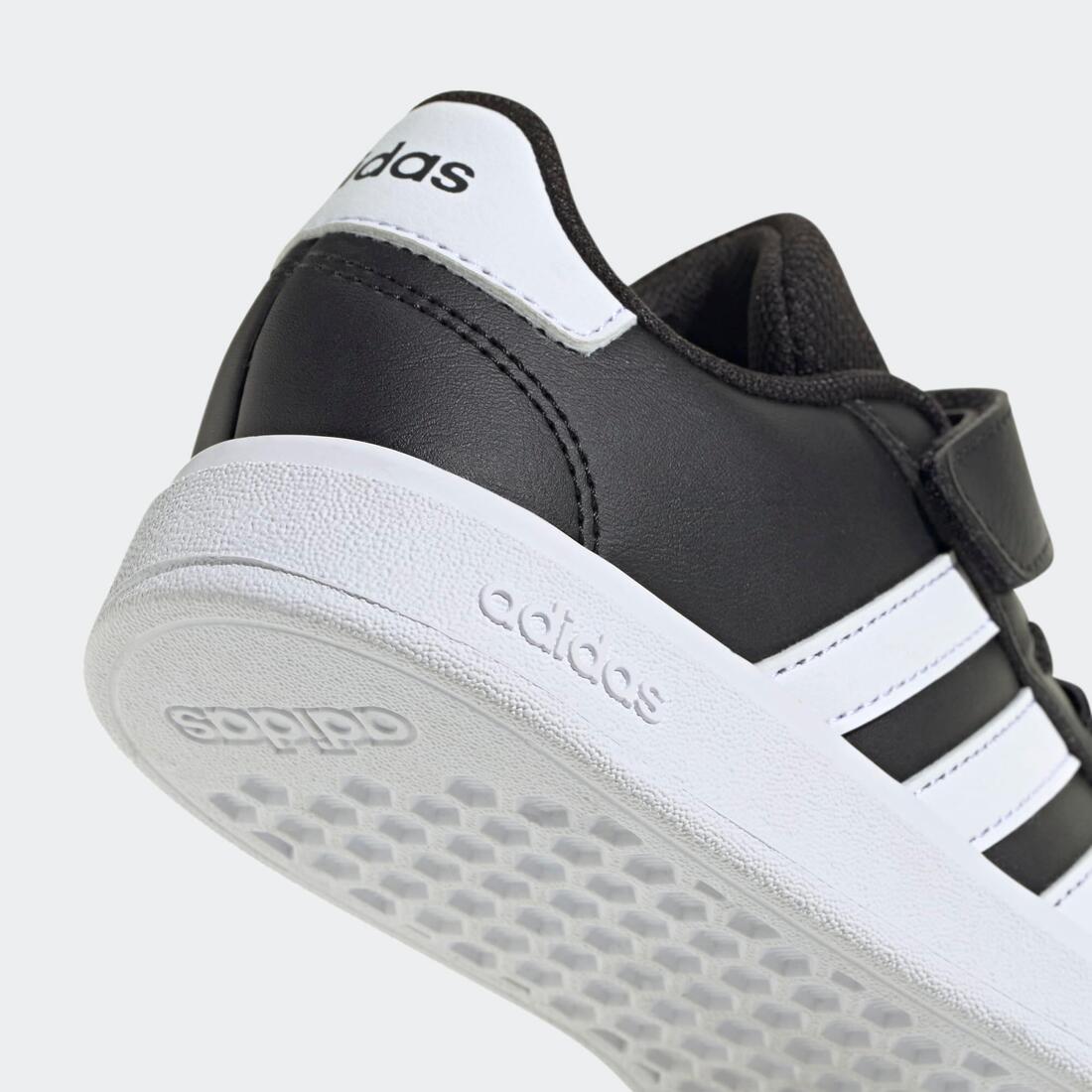 Chaussures Grand Court enfant, noir et