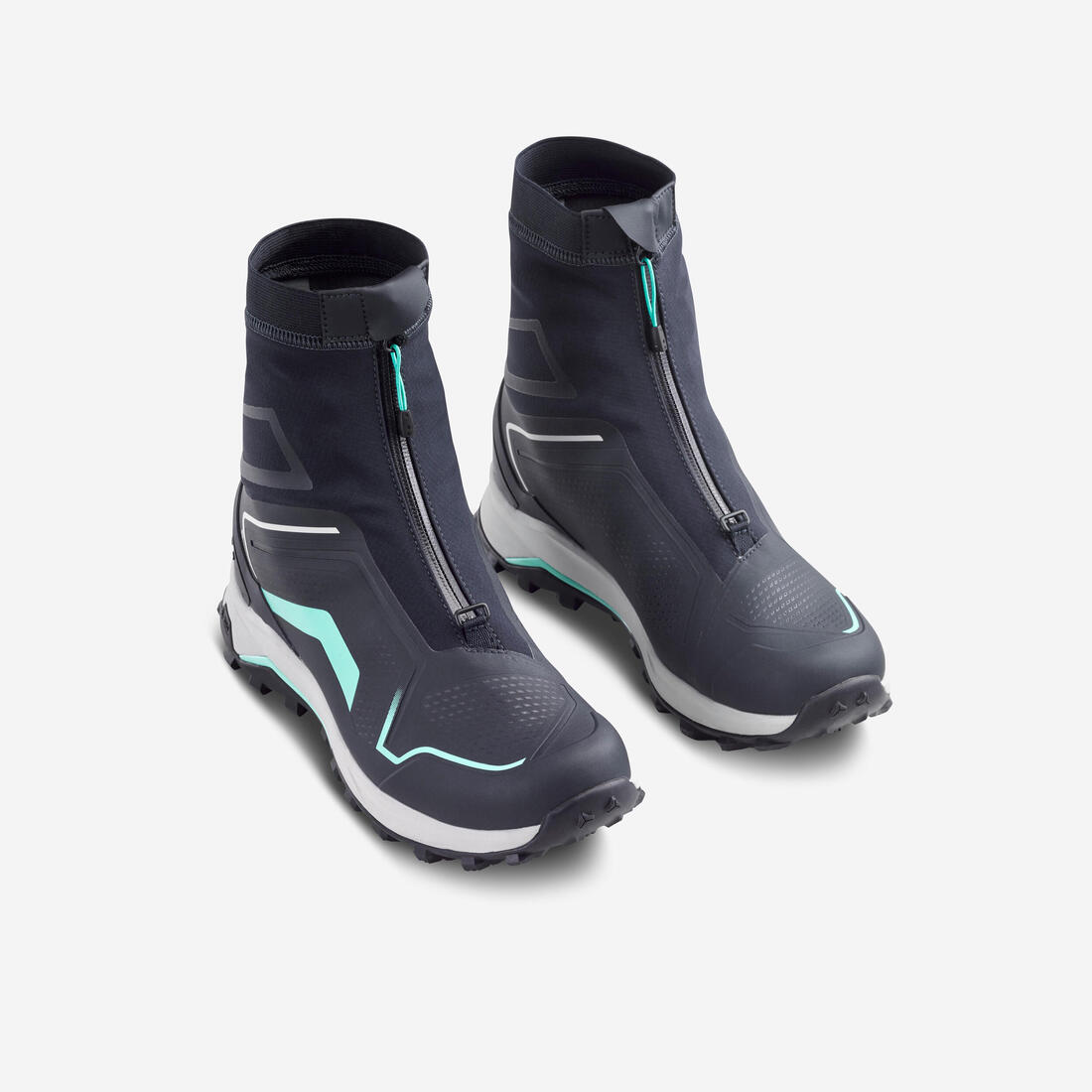 Chaussures chaudes et imperméables de randonnée - SH900 PRO MOUNTAIN  - Femme – bleu noir