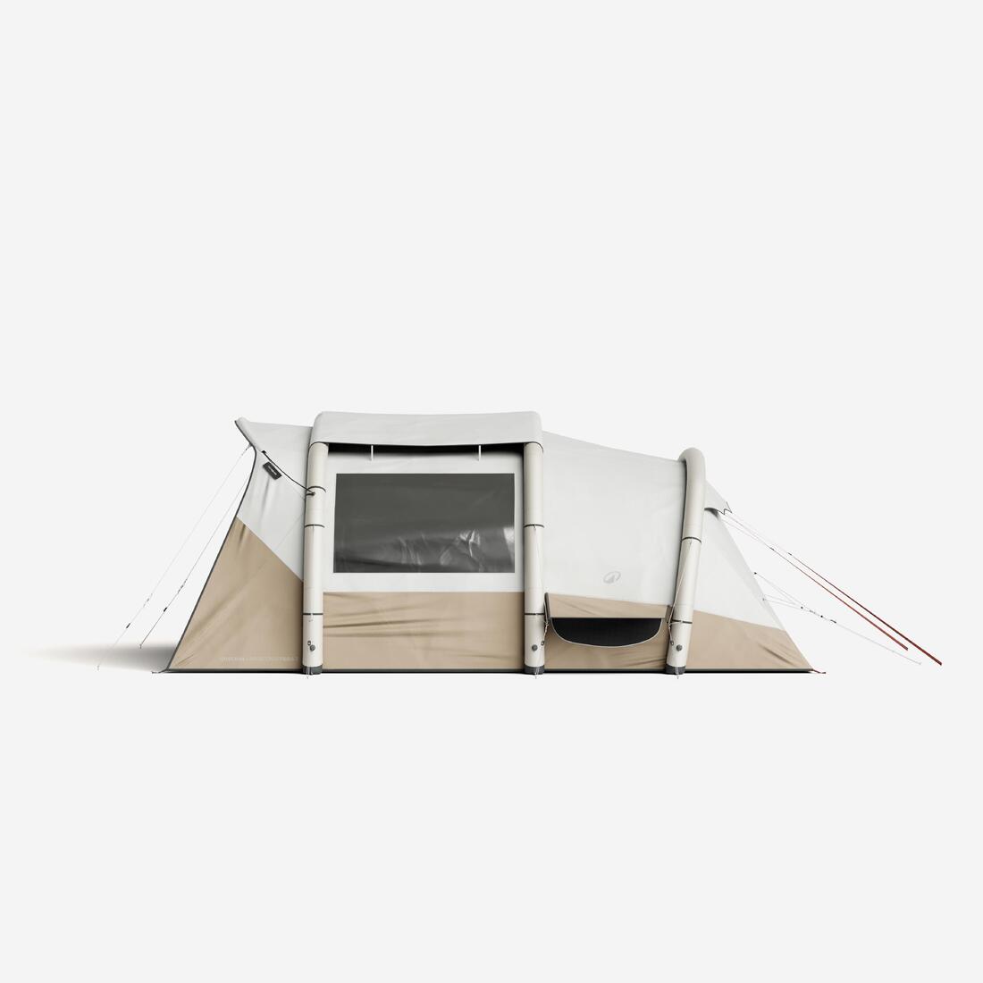Tente de camping gonflable 6 places 3 chambres,  Fresh & Black, Air Seconds 6.3