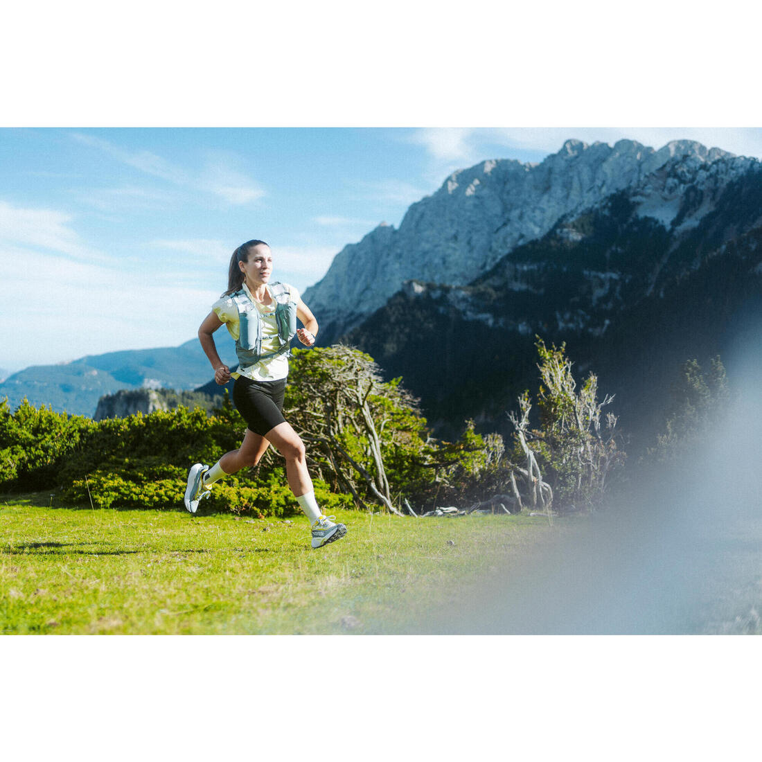 Sac trail running 10l mixte - vendu avec poche à eau 1l