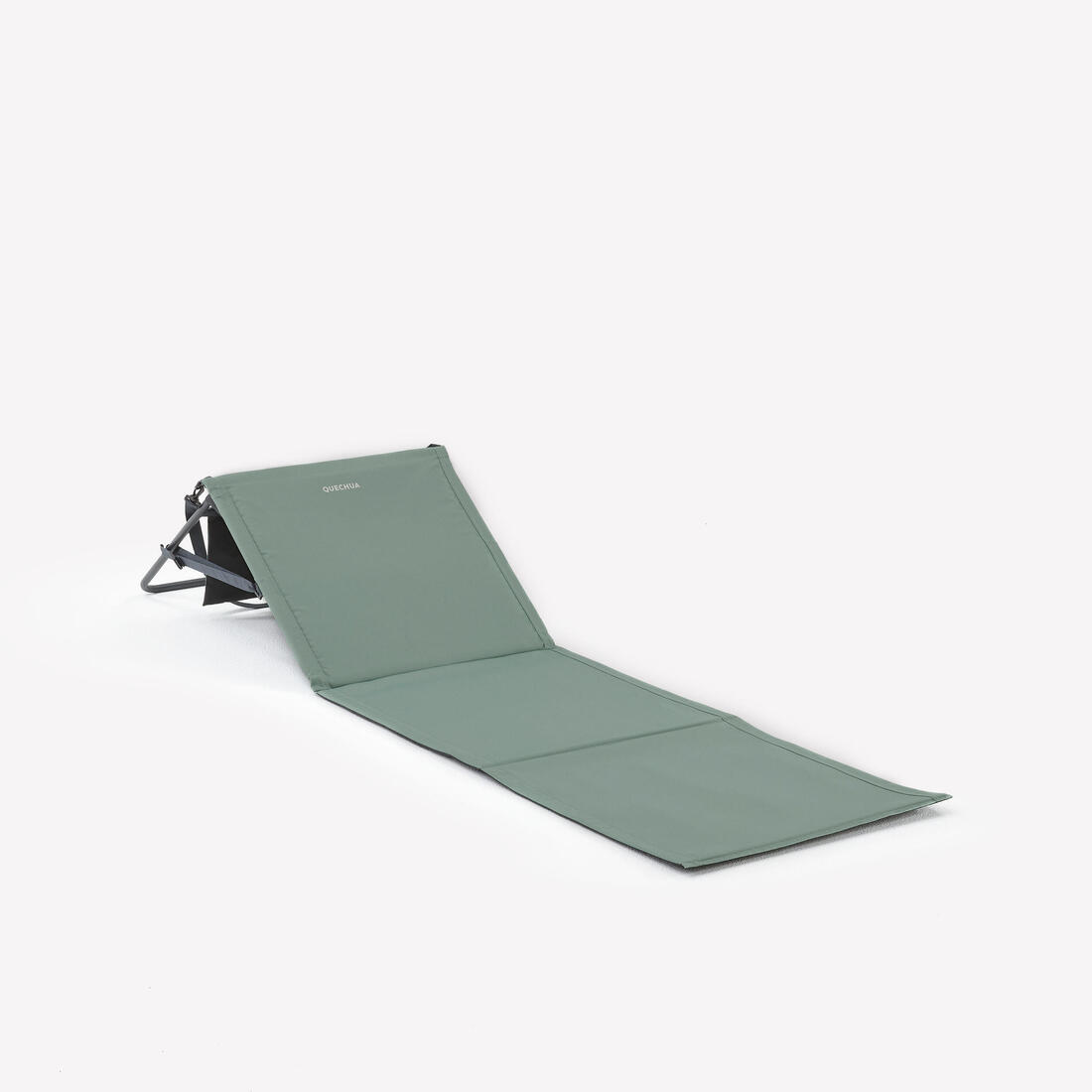 Natte de plage et de camping pliable, avec dossier inclinable