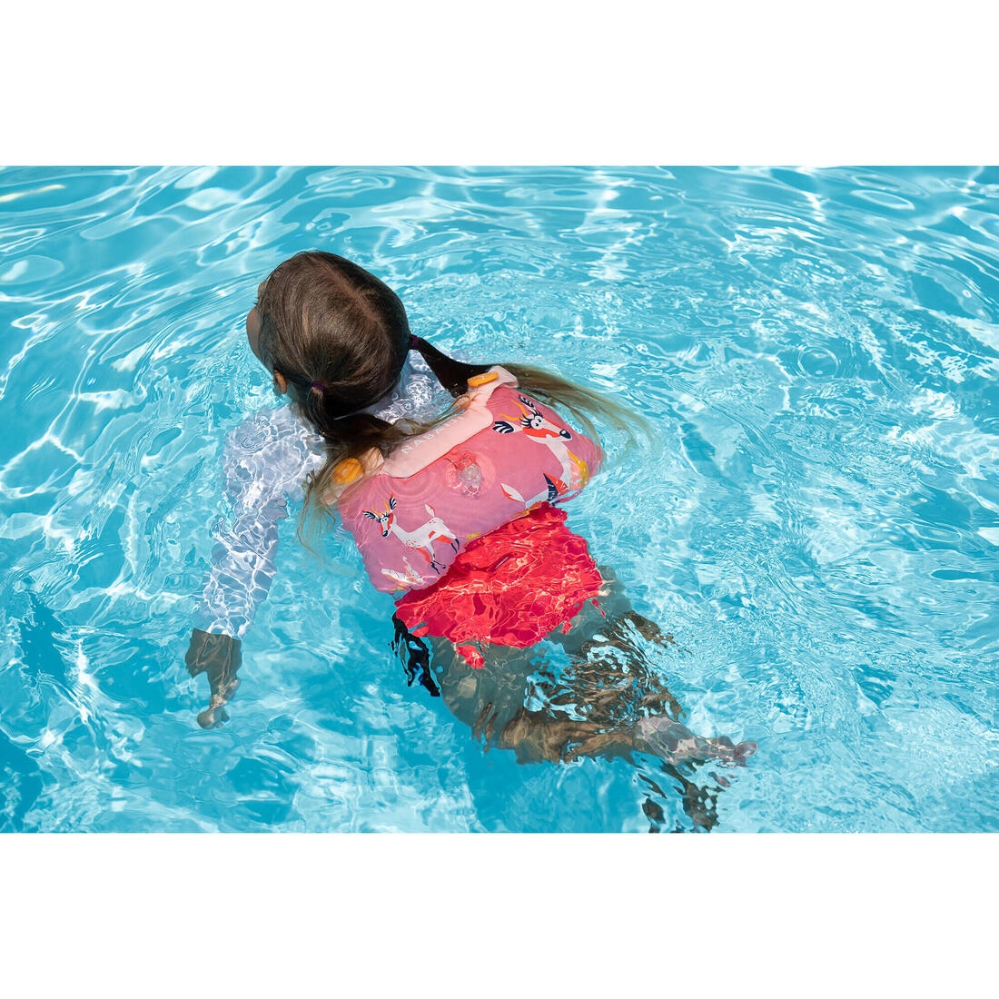 Bas de maillot de bain  bébé corail
