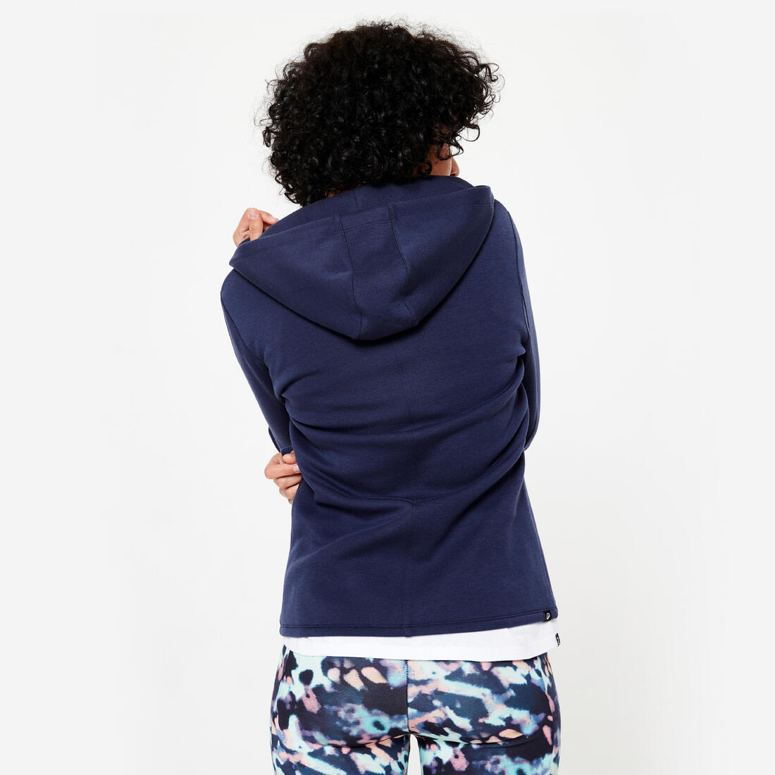 Sweat à capuche zippé femme