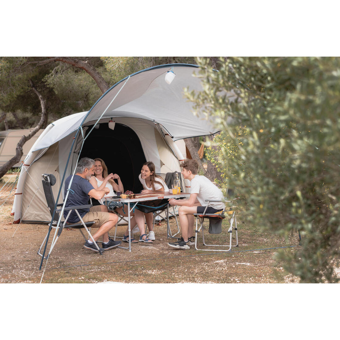 Auvent de camping - arpenaz fresh - 6 personnes
