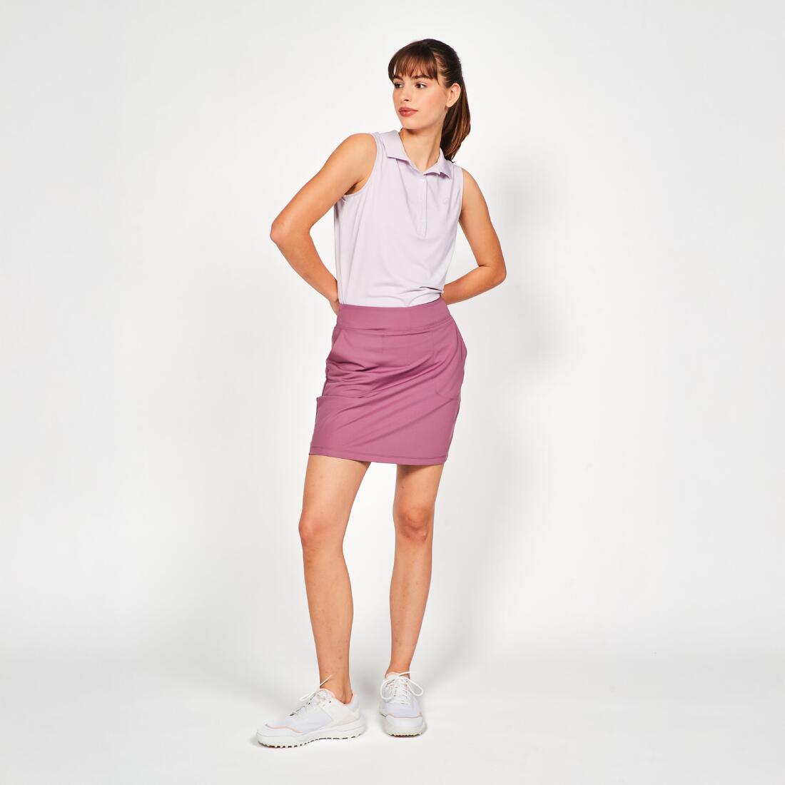 Polo de golf débardeur sans manches femme, WW500