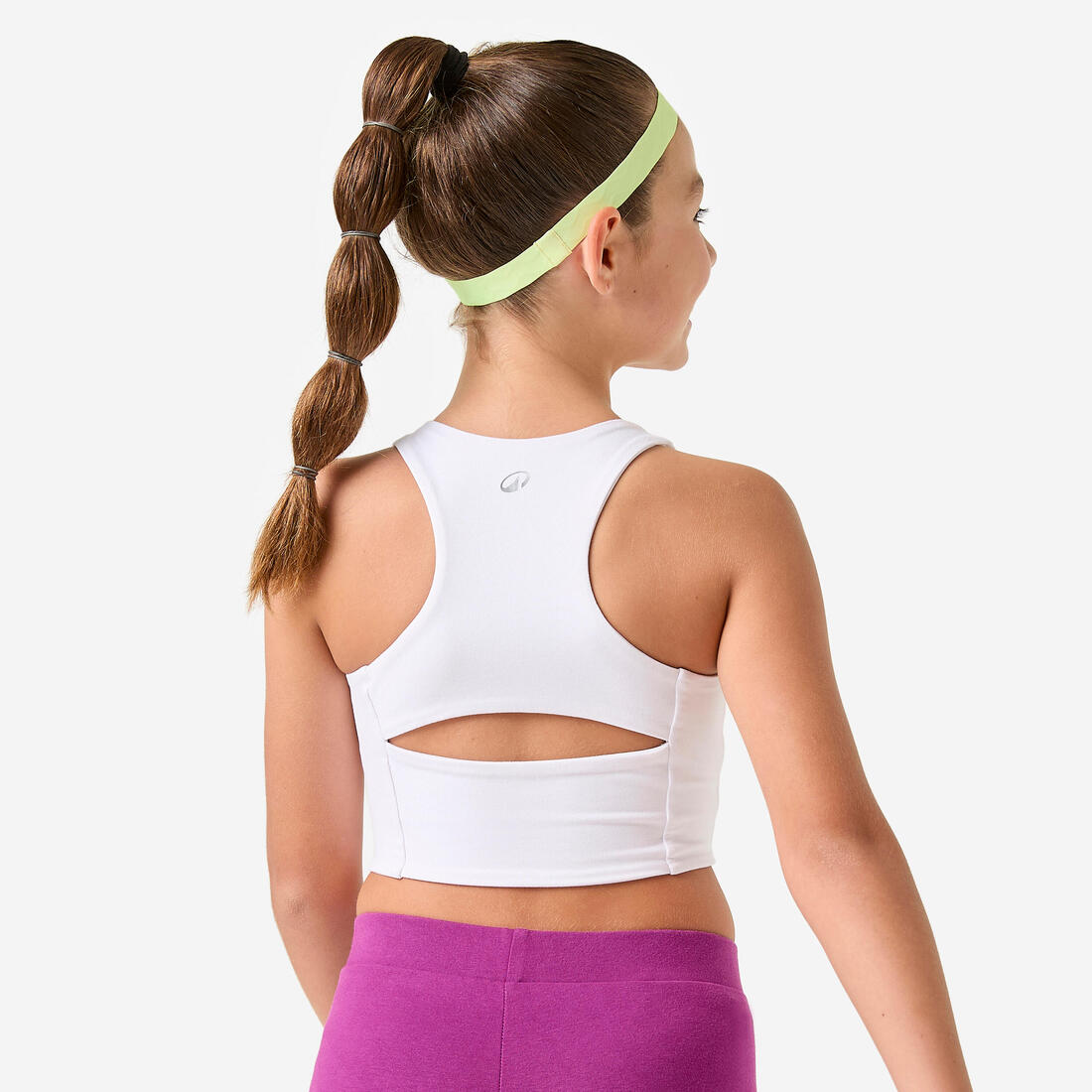 Brassière opaque ouverte dans le dos fille